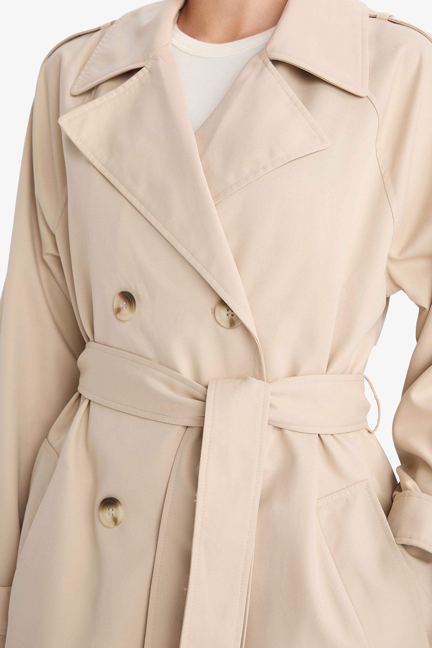 Waterproof Relax Fit Trenchcoat