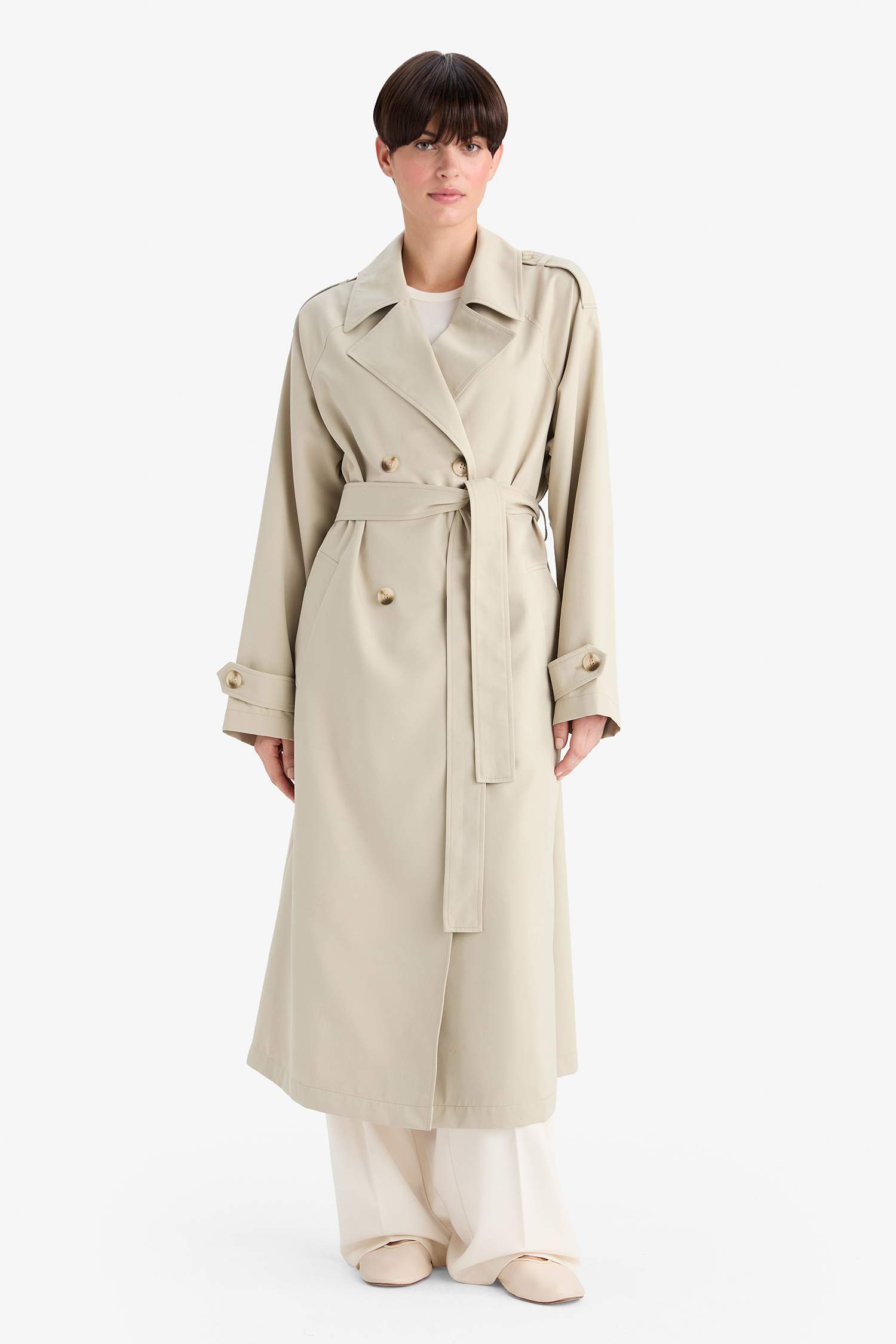 Waterproof Relax Fit Trenchcoat