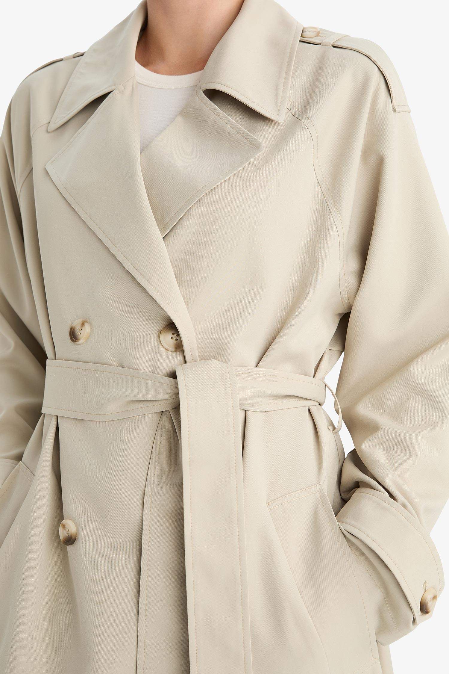 Waterproof Relax Fit Trenchcoat