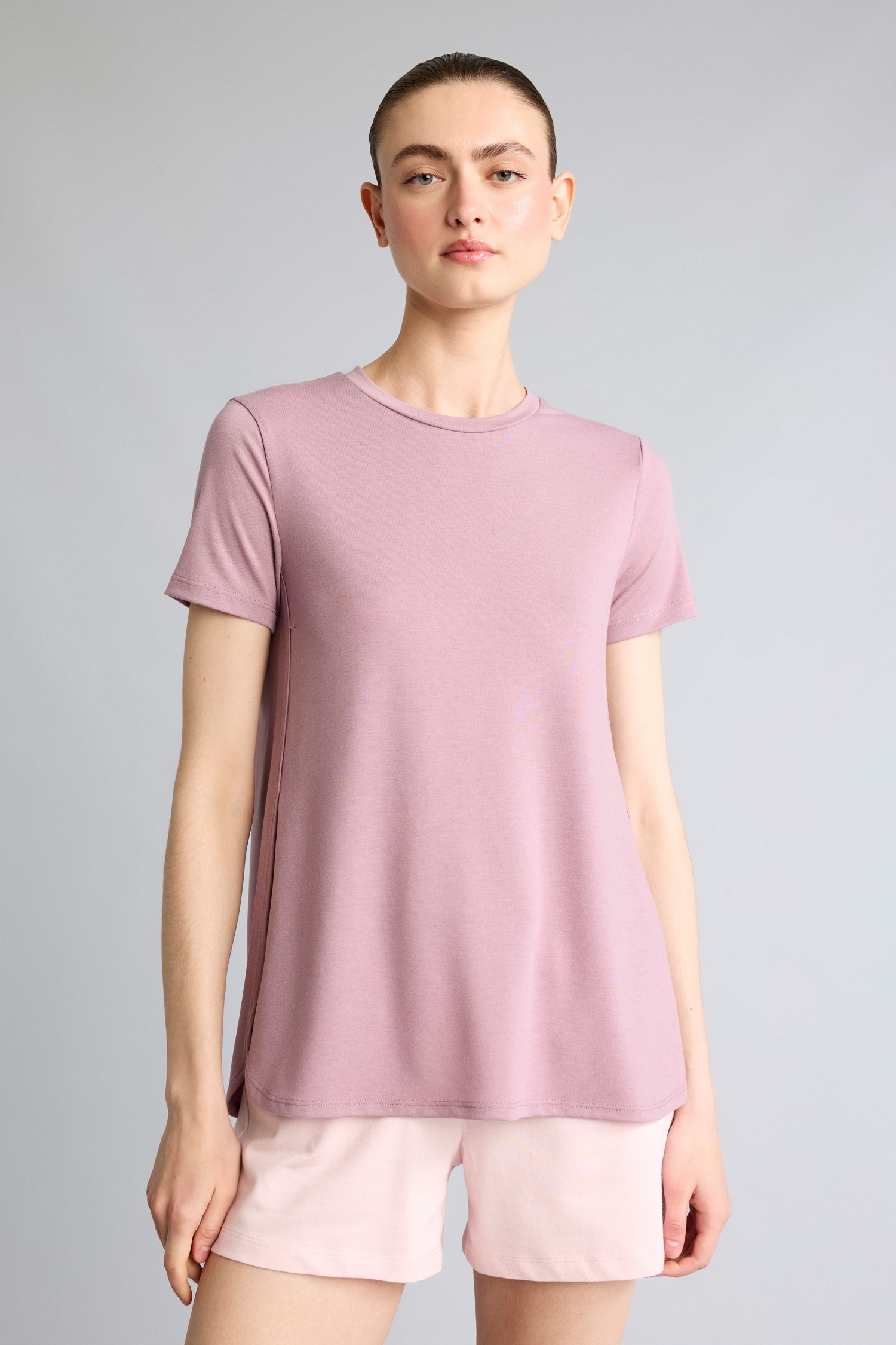 DeFacto Long Fit Yırtmaçlı Sporcu Tişört