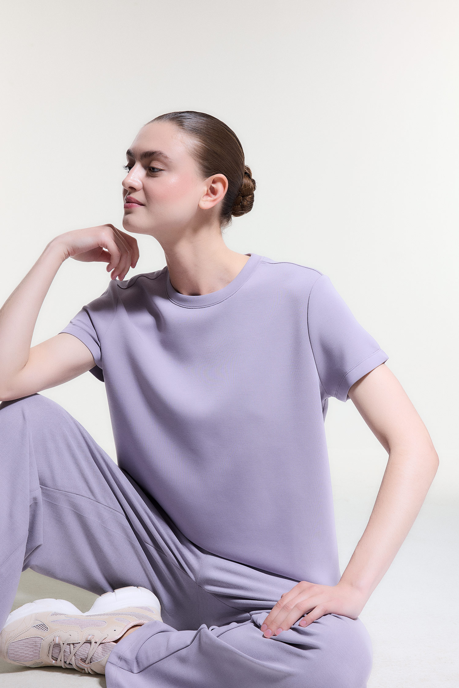 DeFacto Ultra Yumuşak Slim Fit Kısa kollu Modal Tişört