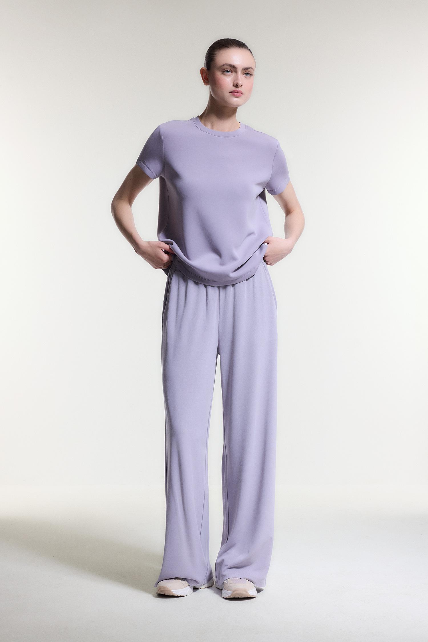 DeFacto Ultra Yumuşak Slim Fit Kısa kollu Modal Tişört görsel 2