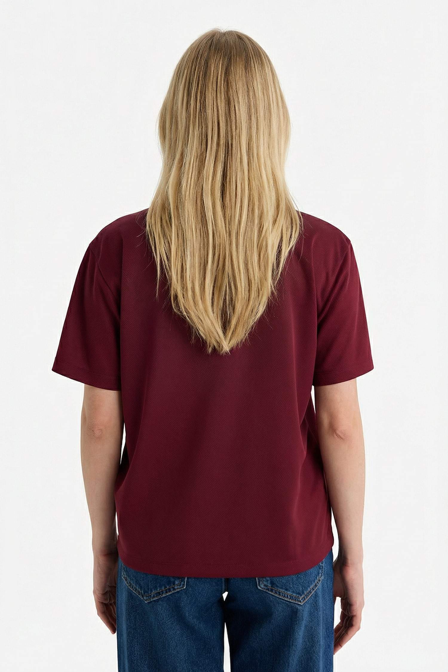 Harry Potter Oversize кең пішімді поло жағалы суретті қысқа жеңді футболка