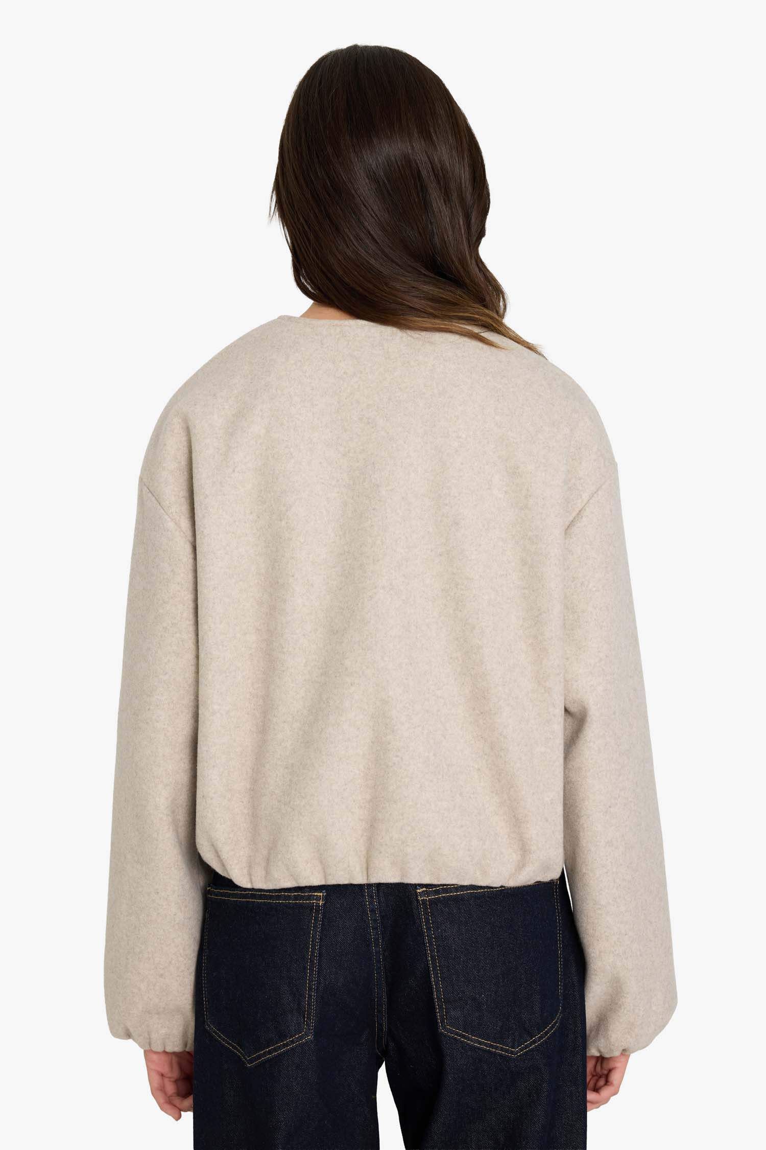 Manteau en laine Coupe régulière