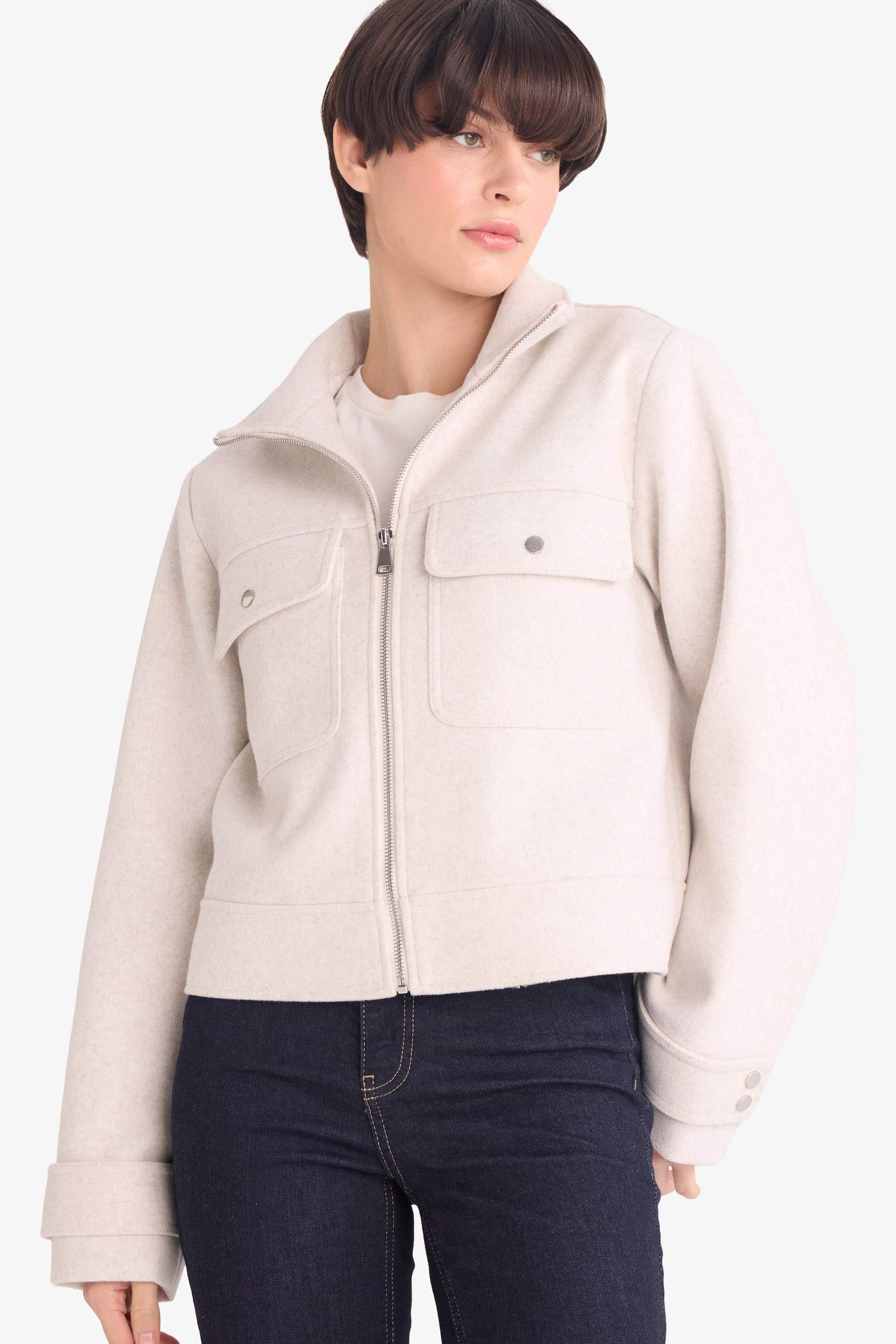 Regular Fit драп пальто