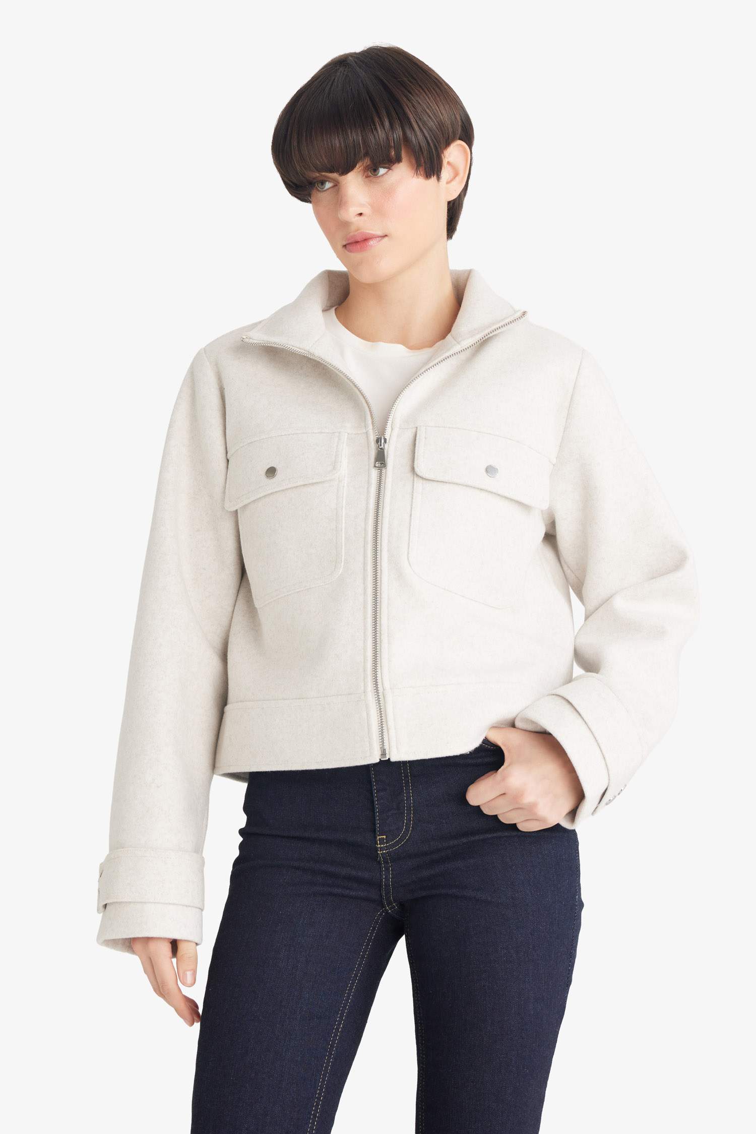 Regular Fit драп пальто