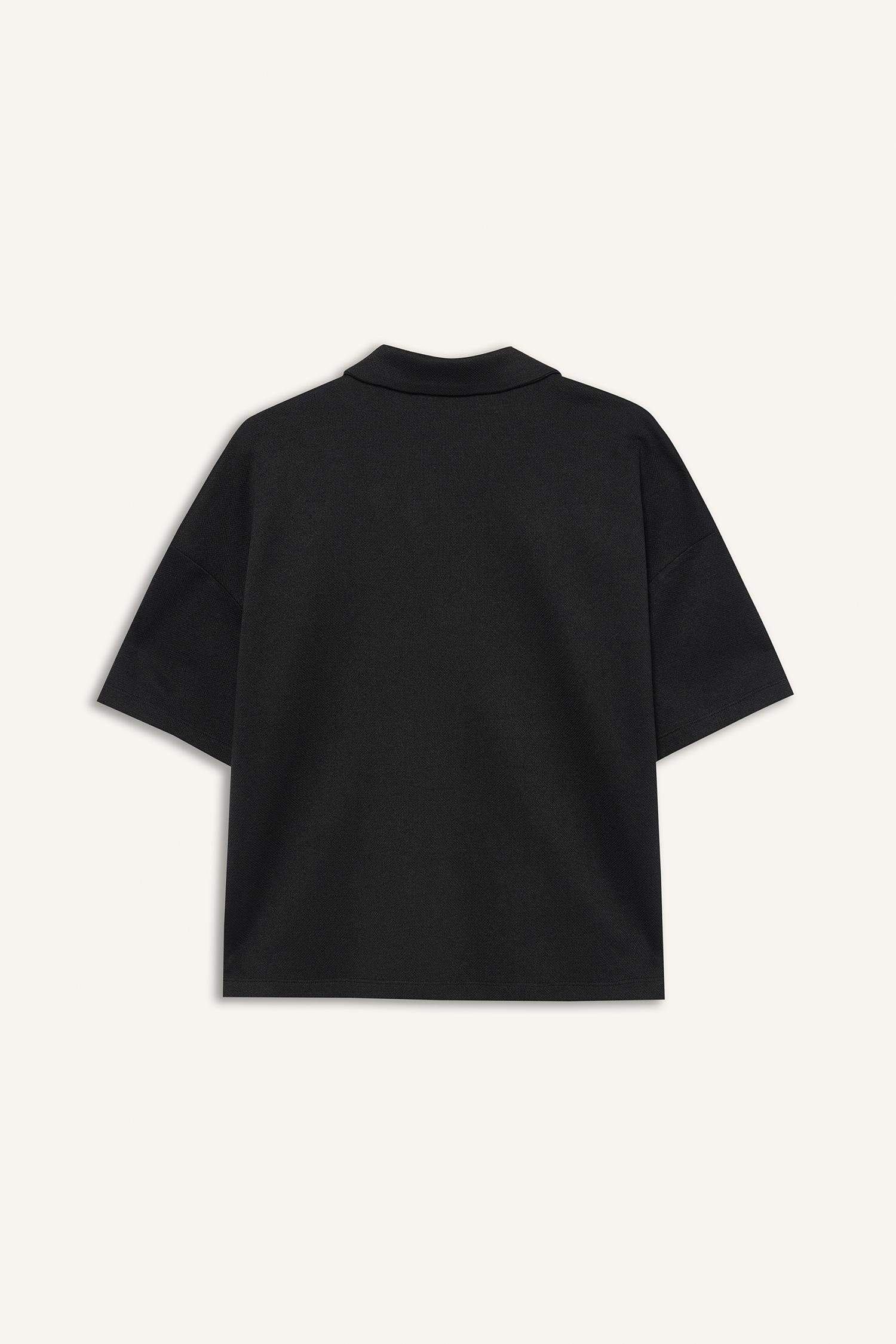 Футболка поло пике Relax Fit с коротким рукавом