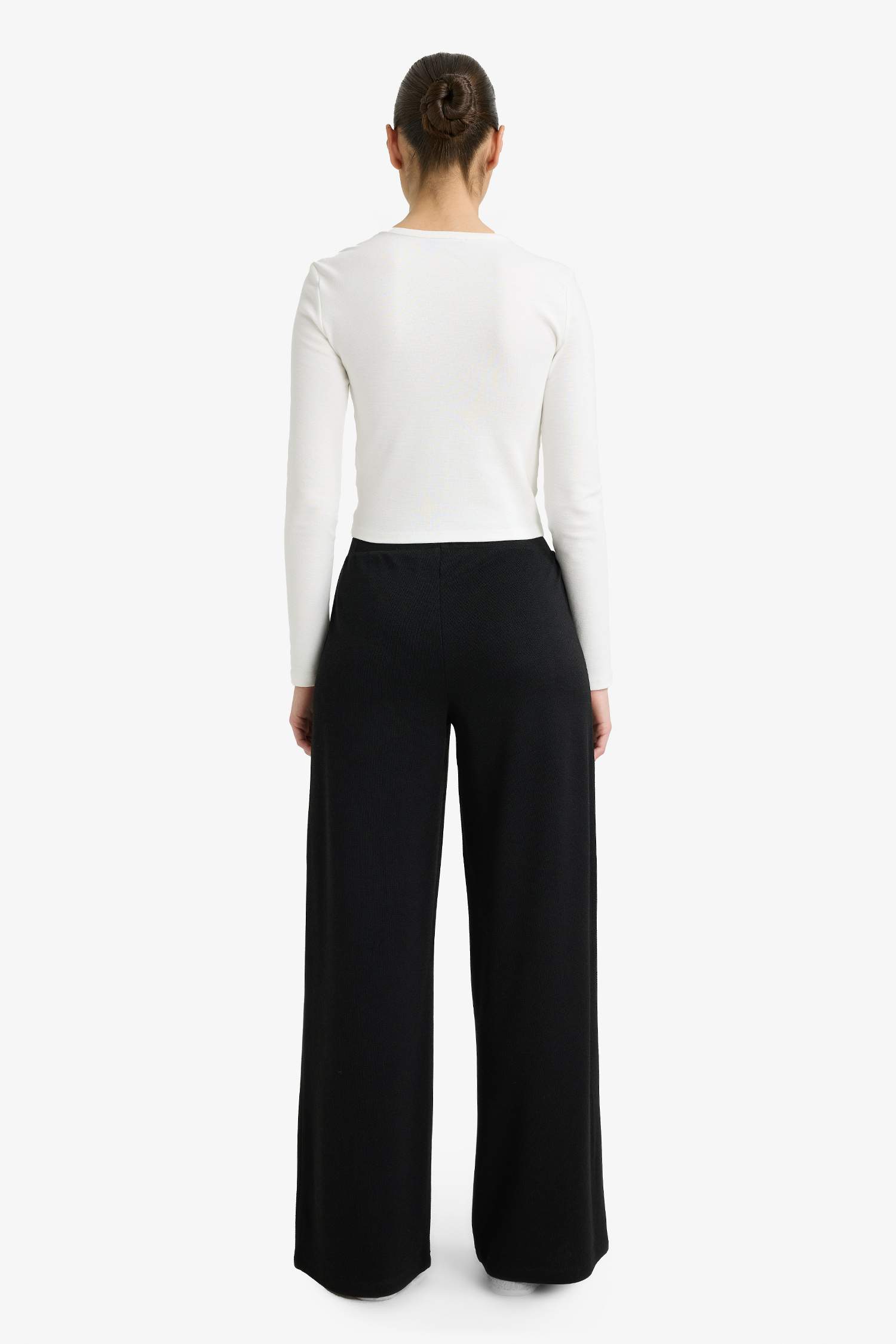 Wide Leg пике шалбар