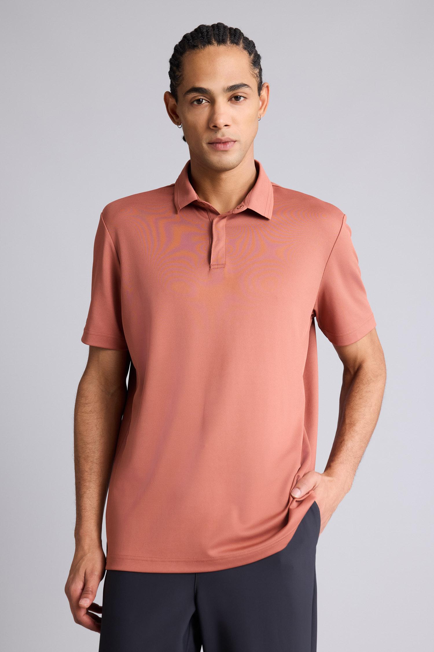 Brown Man Standard Fit Polo T-Shirt 3374232 | DeFacto