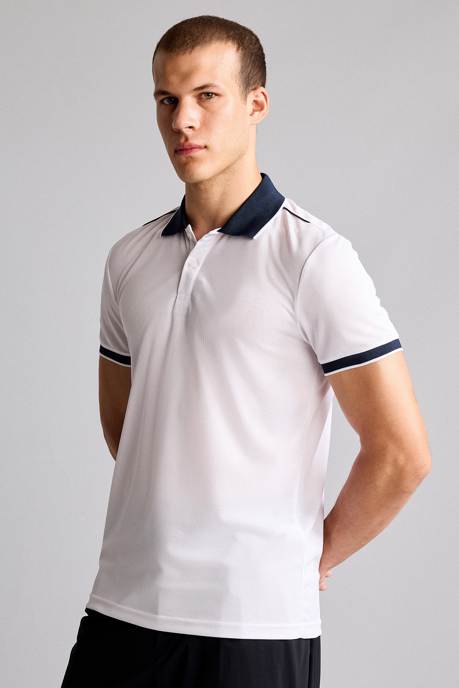 DeFacto Slim Fit Polo Tişört görsel 5