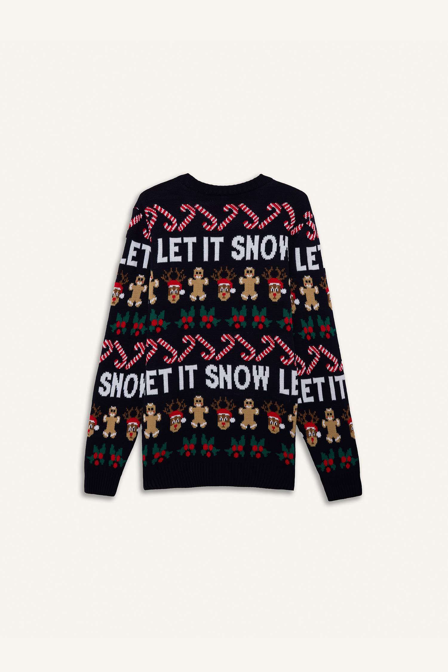 Pull de Noël en tricot