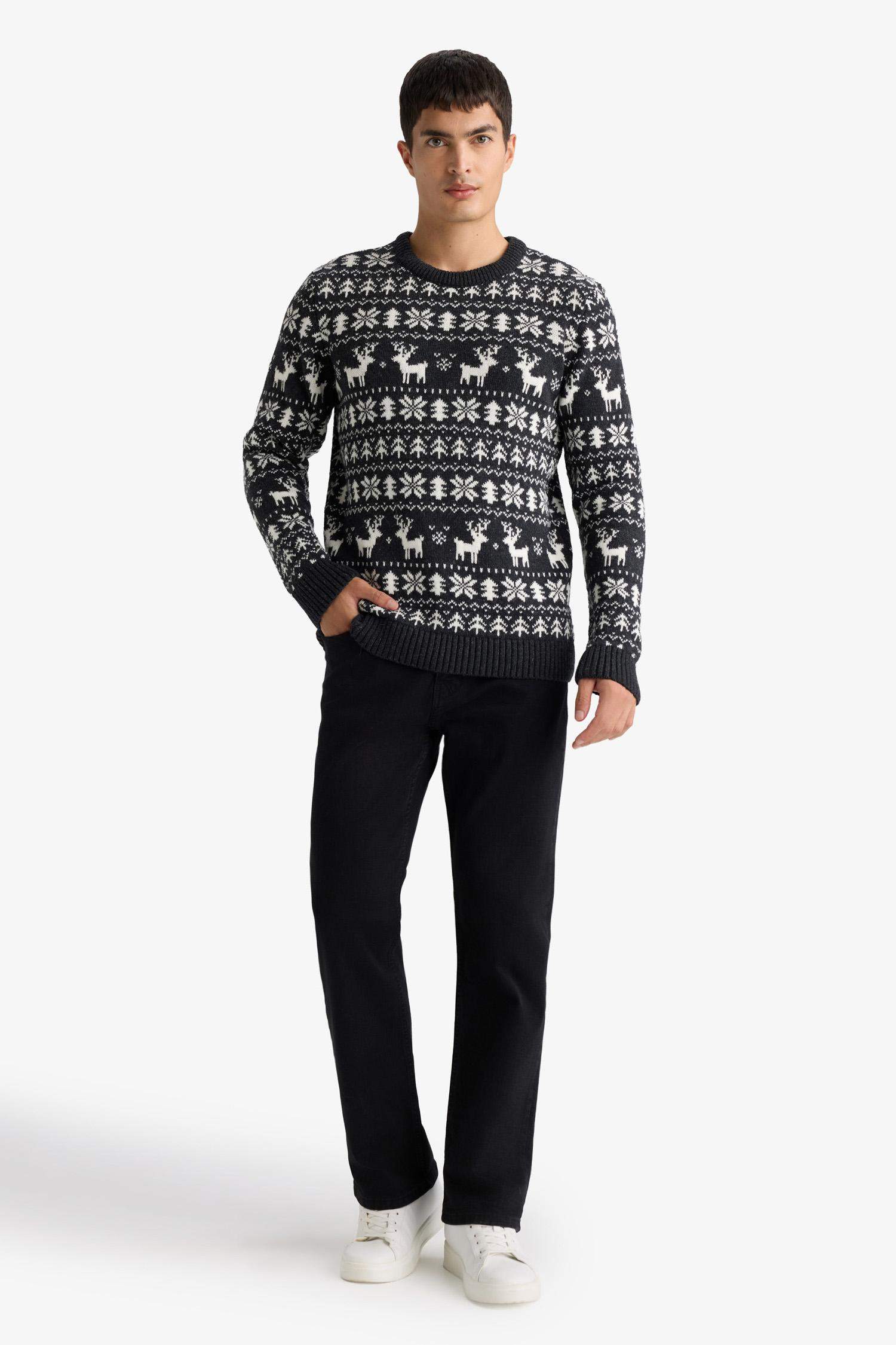 Standard Fit Knitwear Christmas Pullover