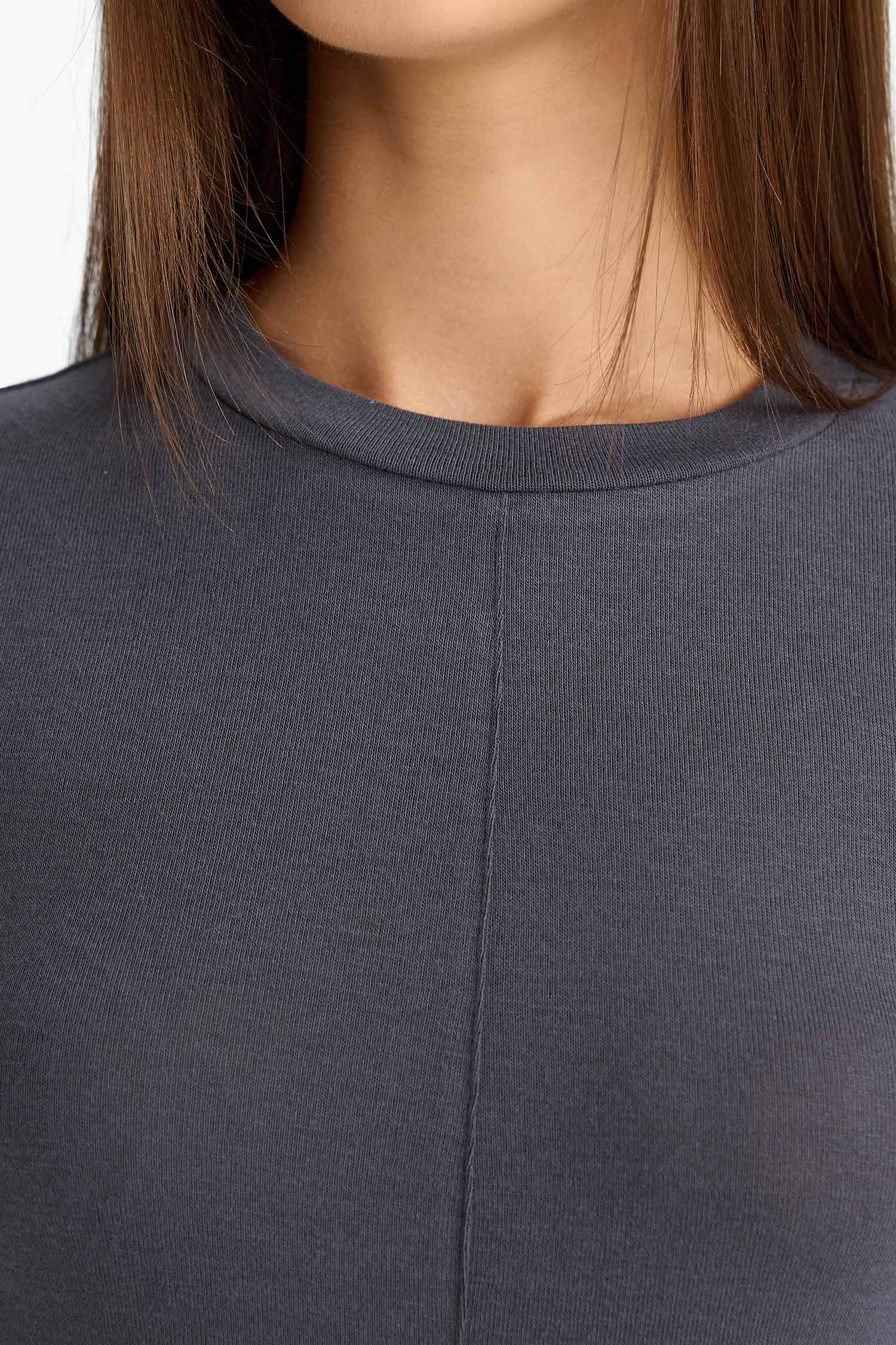 Slim Fit Crew Neck Long Sleeve T-Shirt