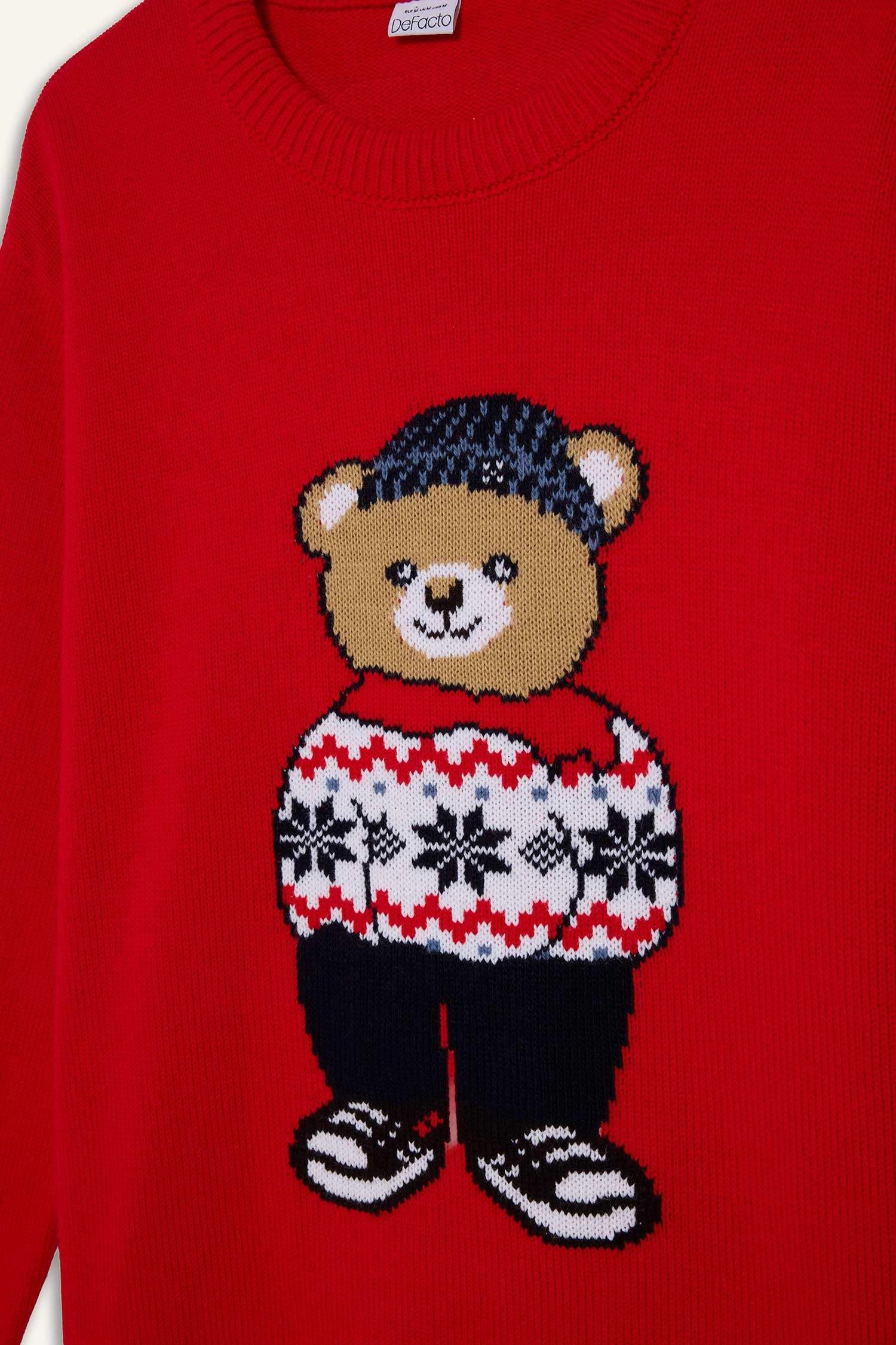 Рождество стандарт пішім трикотаж Пулловер