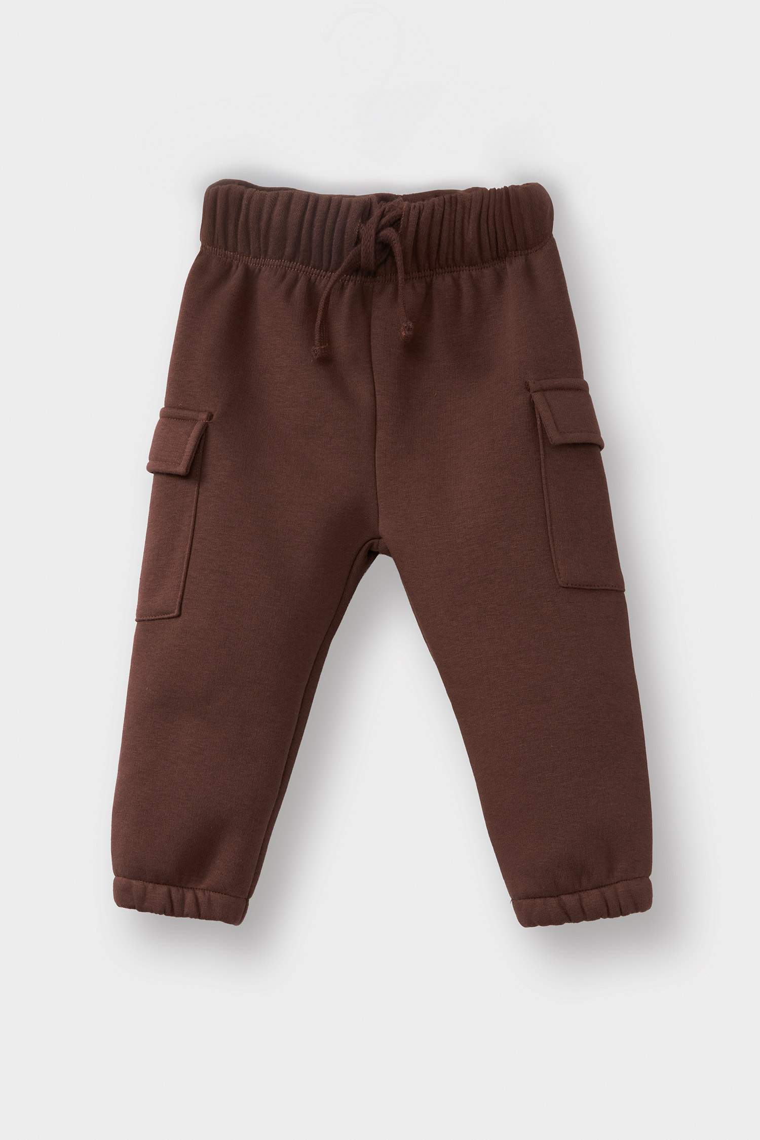 Erkek Bebek 2'li Takım Baskılı Yarım Fermuarlı Sweatshirt Eşofman Altı