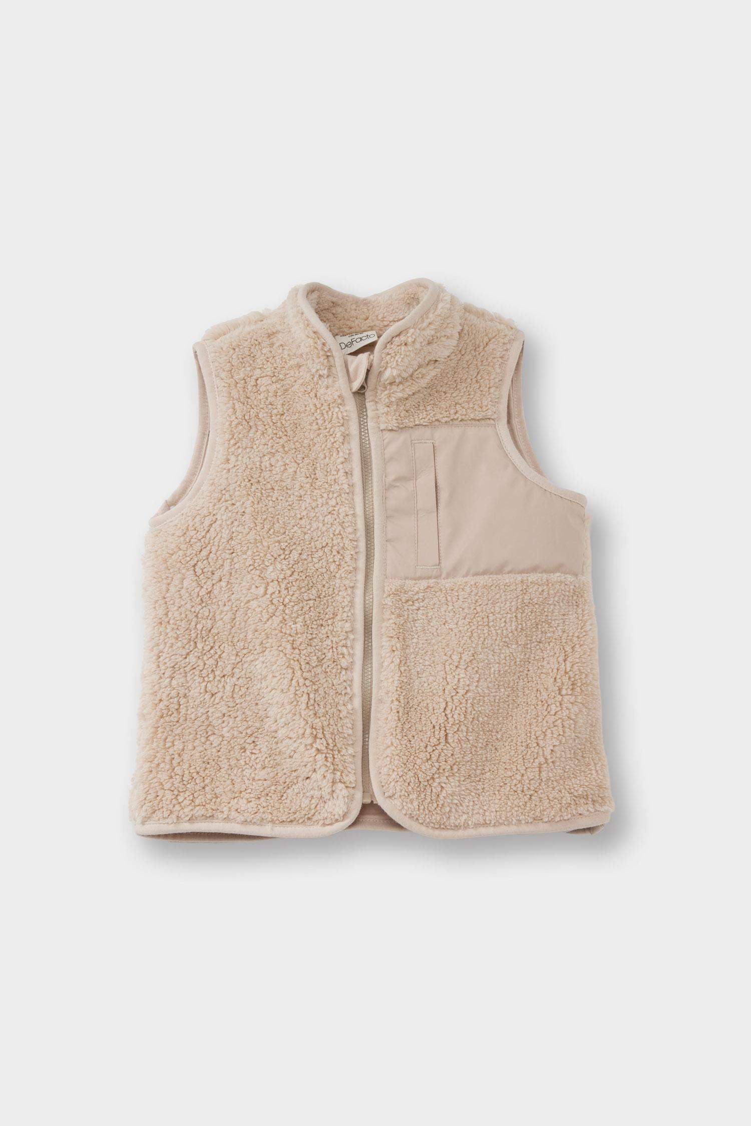 Baby Boy Regular Fit Plush Vest