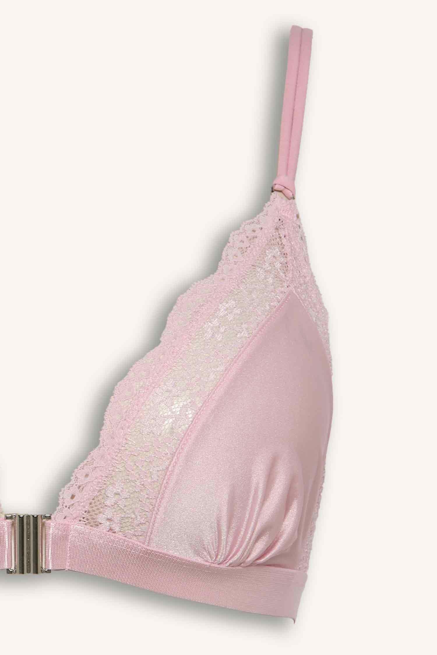 DeFacto Dantelli Saten Kapsız Pedsiz Bralet görsel 8