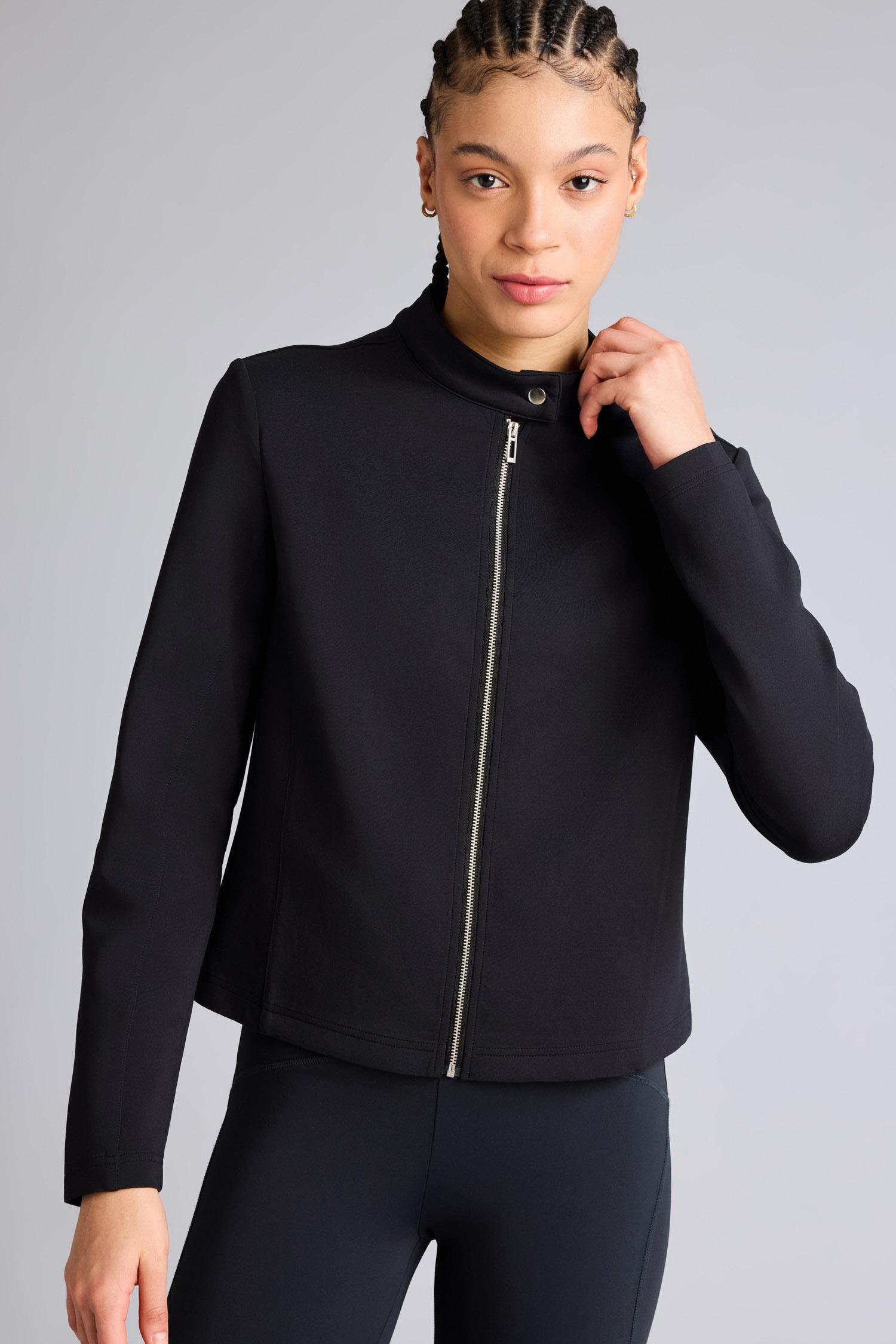 DeFacto Ultra Yumuşak Standart Fıt Dik Yaka Skuba Dalgıç Kumaş Fermuarlı Sweatshirt görsel 4