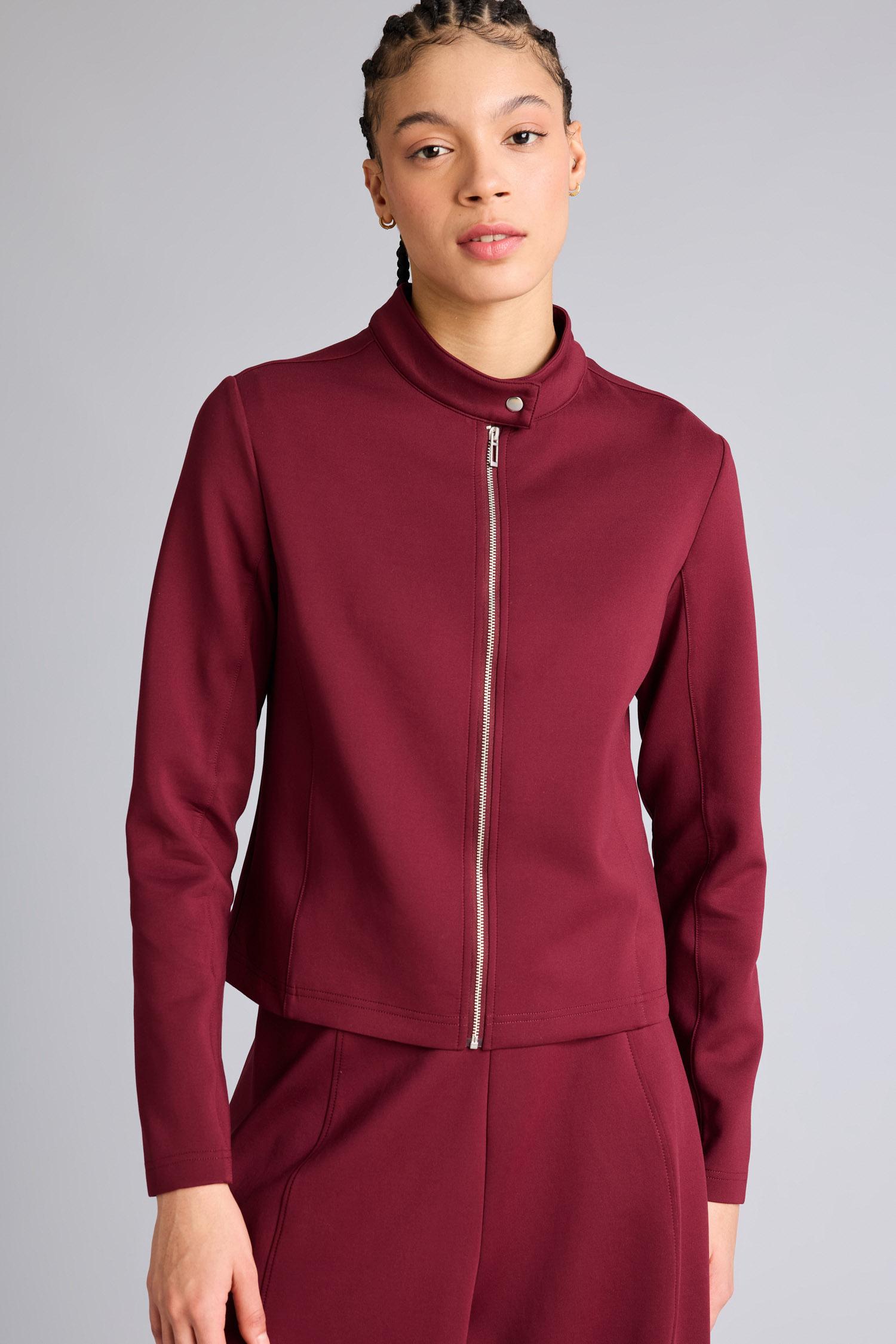 DeFacto Ultra Yumuşak Standart Fıt Dik Yaka Skuba Dalgıç Kumaş Fermuarlı Sweatshirt görsel 2
