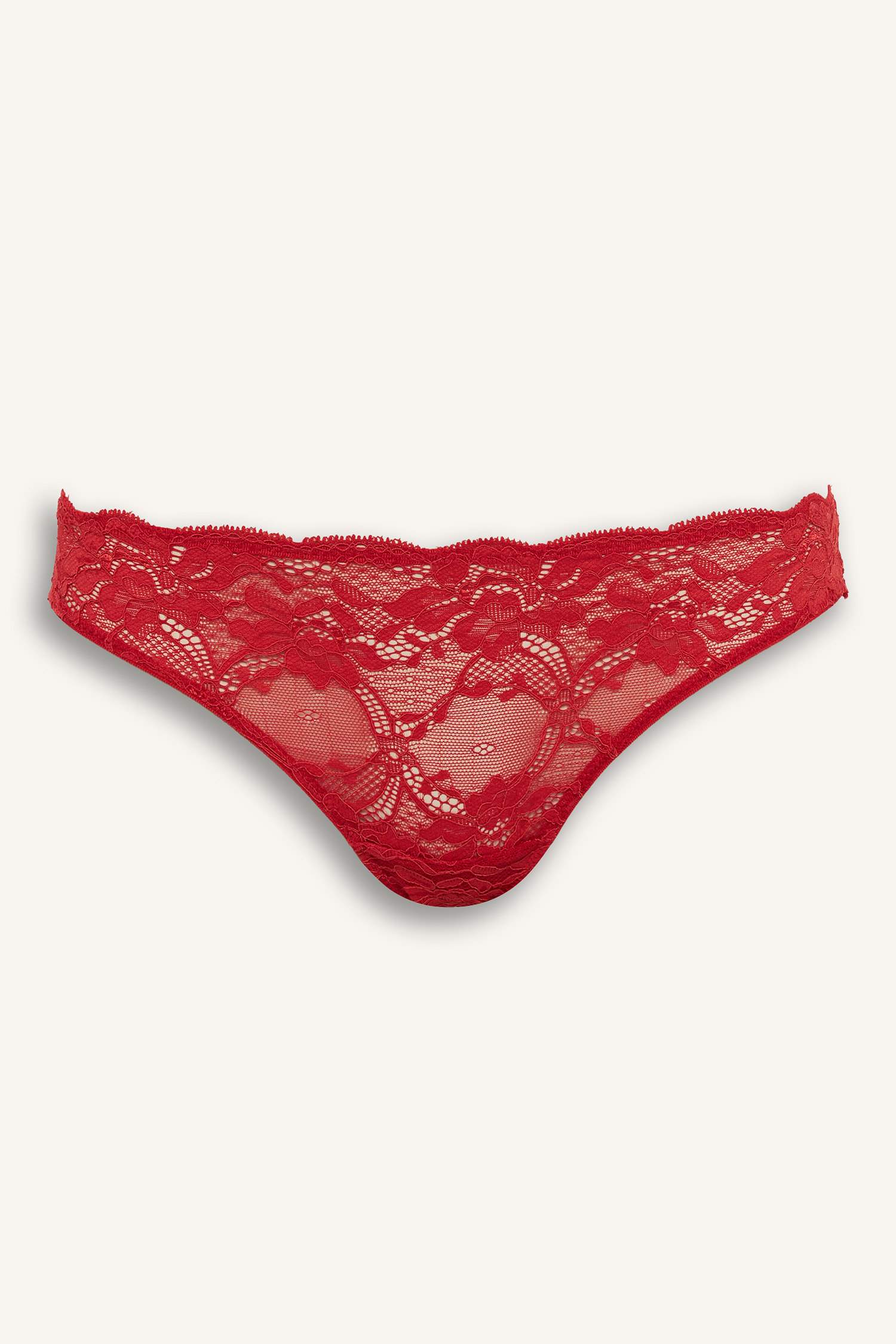 Dantel Detaylı Dantel Brazilian Külot Fall in Love