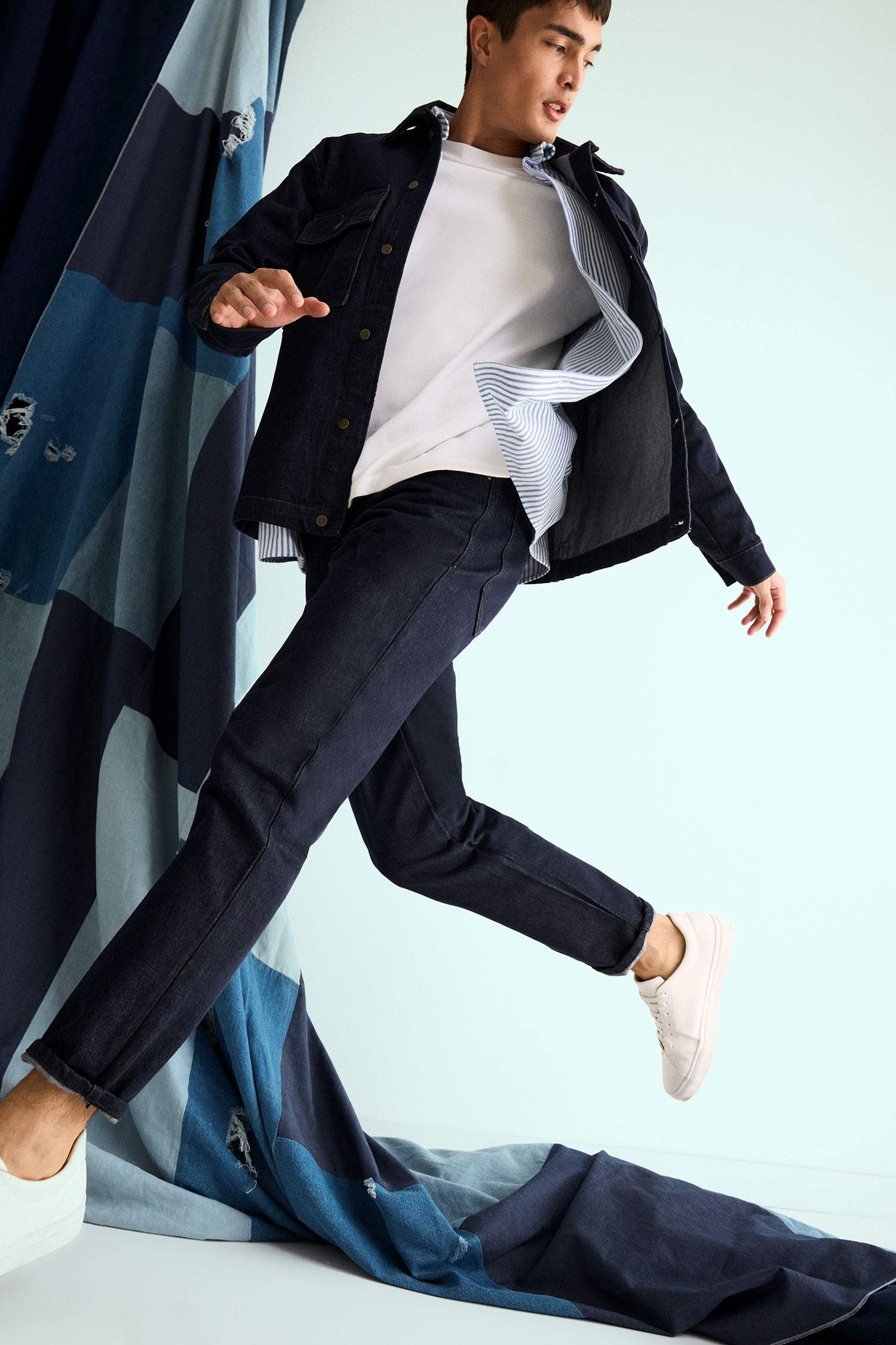 Relax Fit Denim Trousers