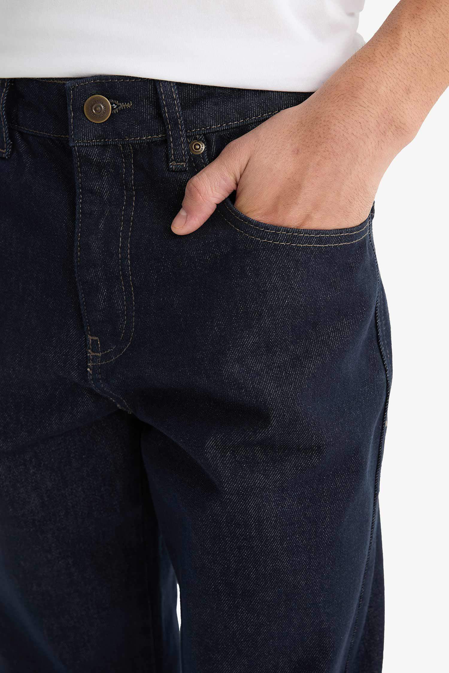 Relax Fit Denim Trousers