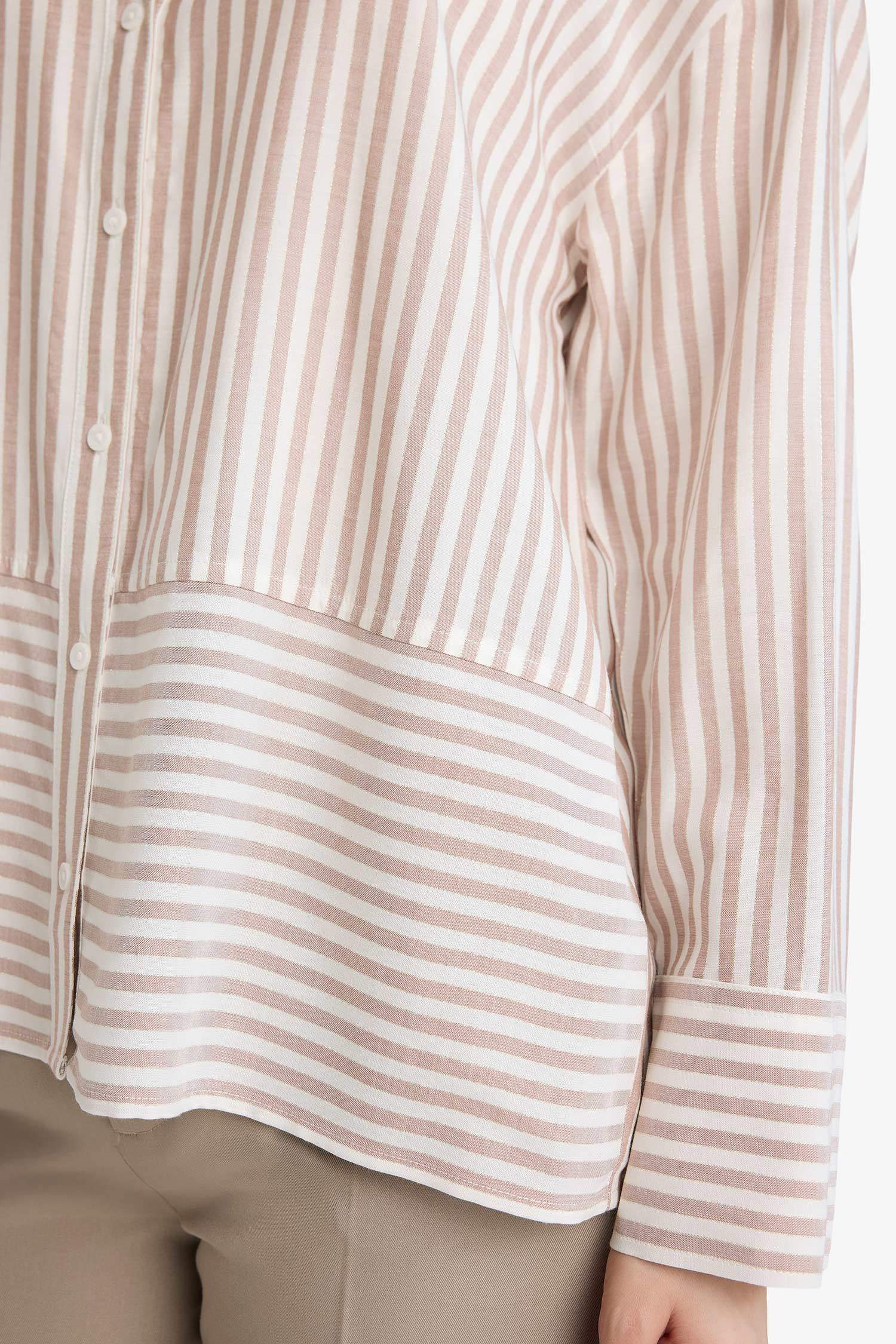 Рубашка с длинным рукавом Relax Fit