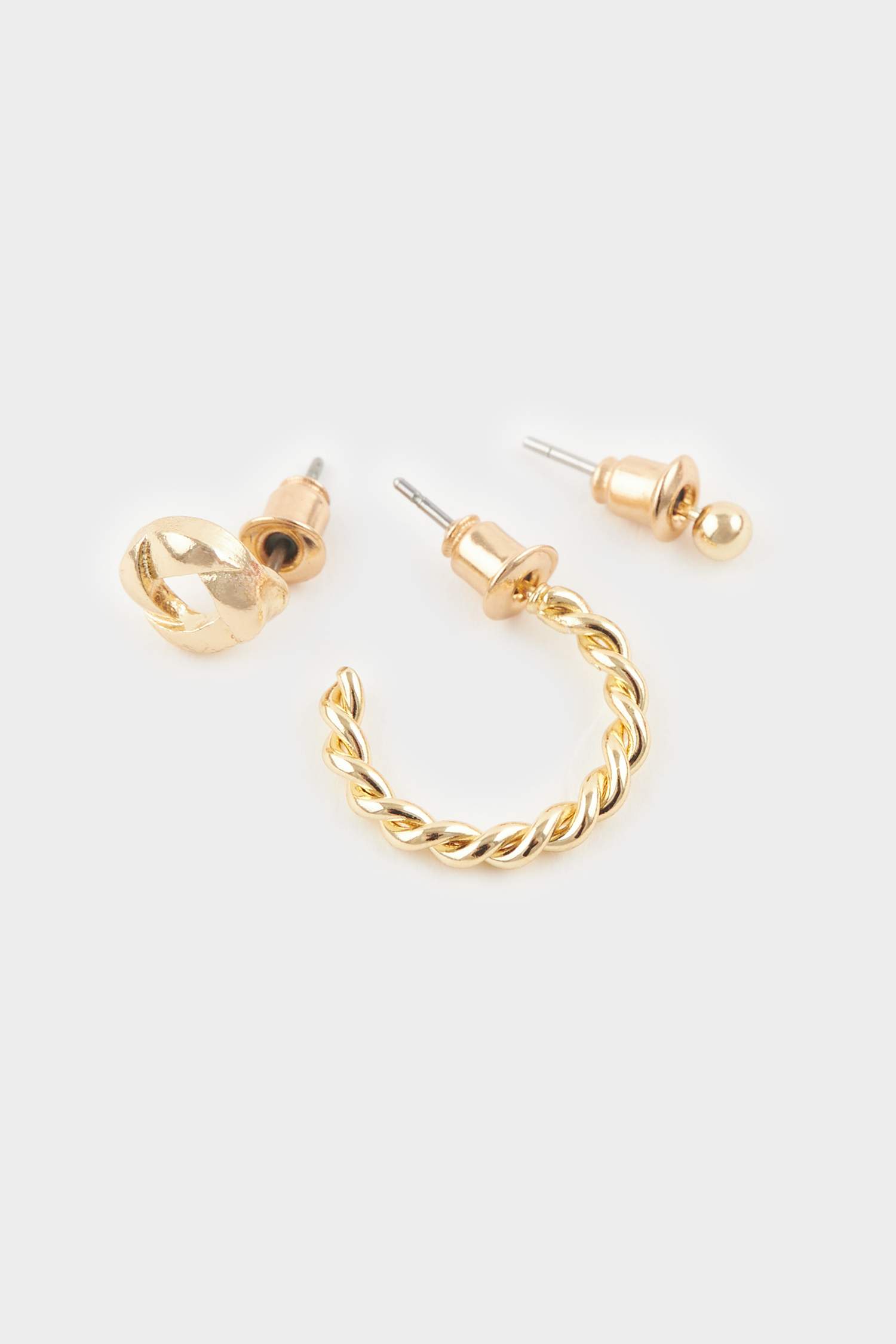 Kadın 6'lı Gold Küpe