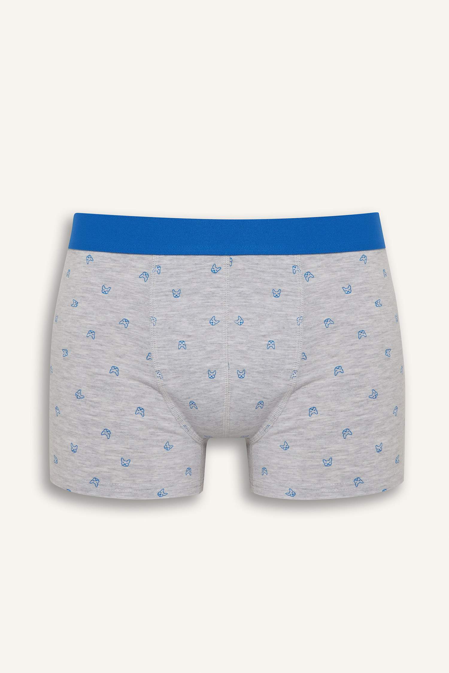 Комплект из 3 печатных боксеров регулярного кроя