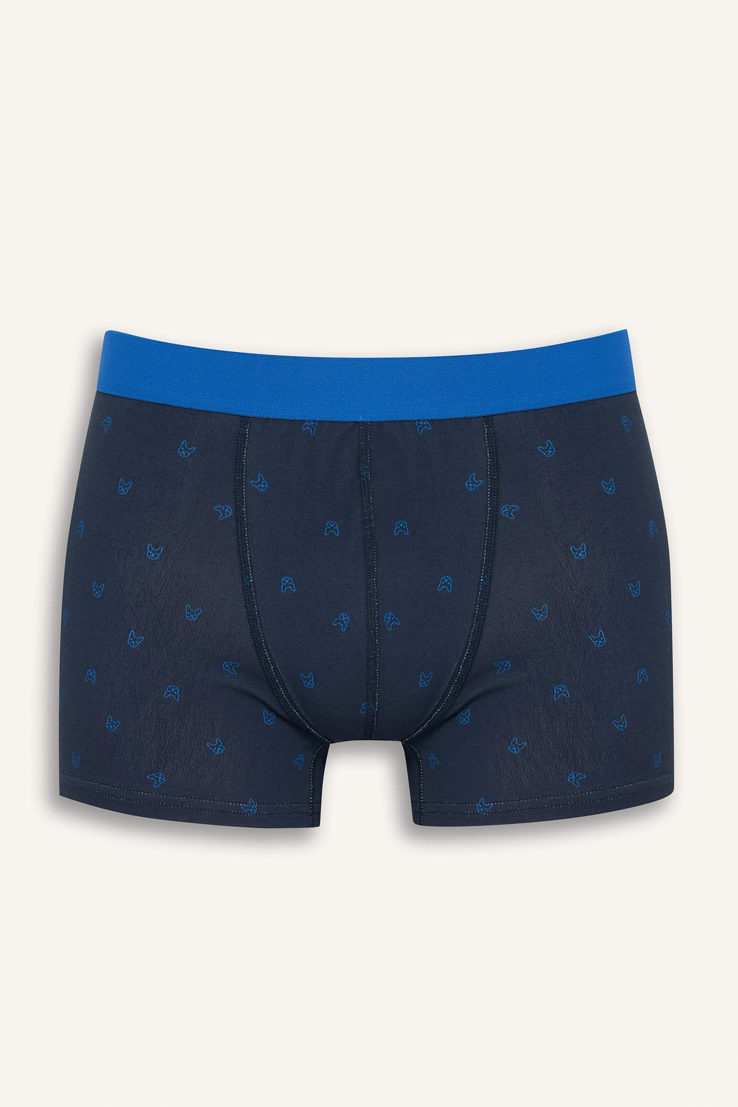 Комплект из 3 печатных боксеров регулярного кроя