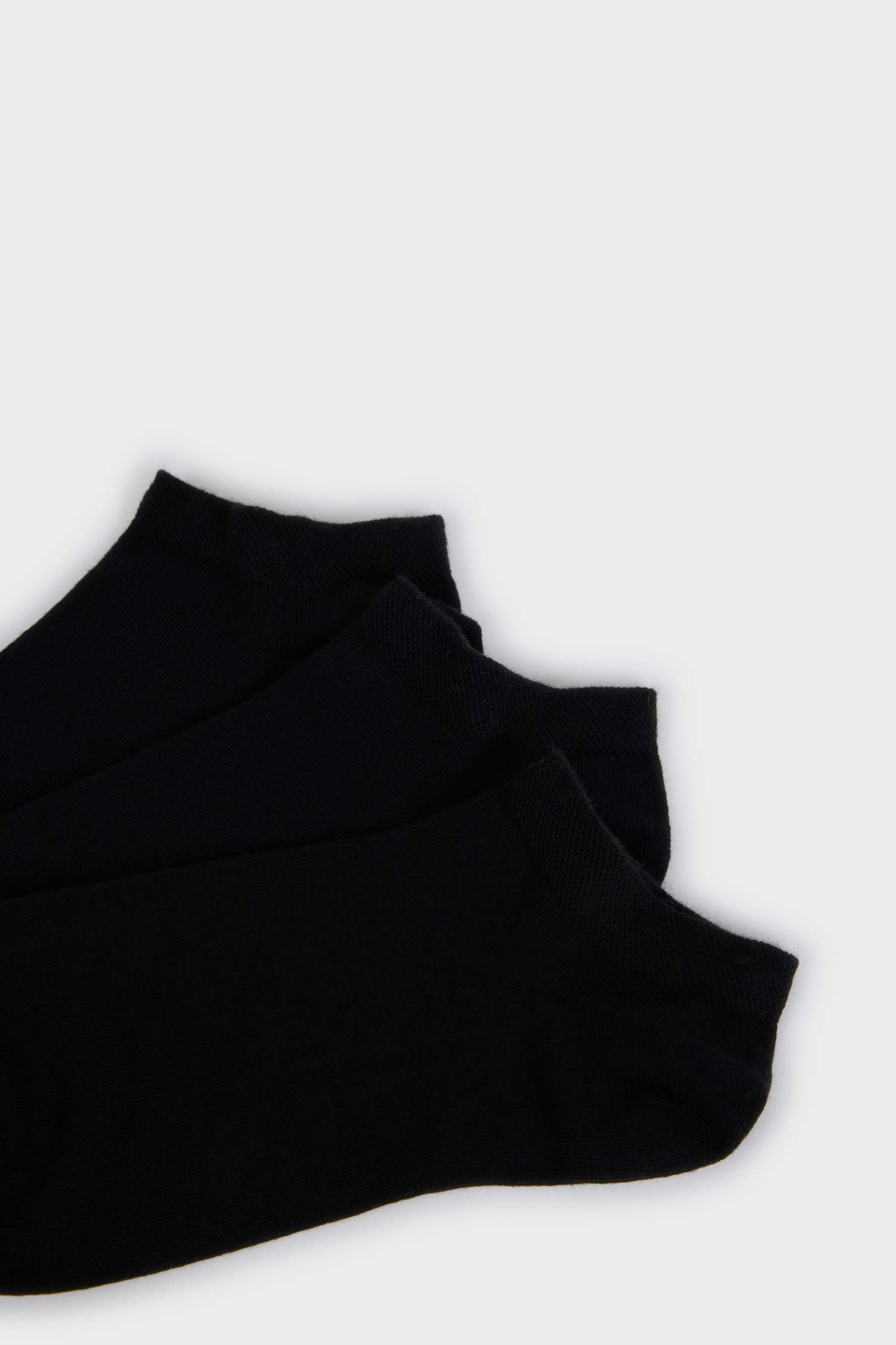 Woman Basic 3 piece Cotton Short Socks