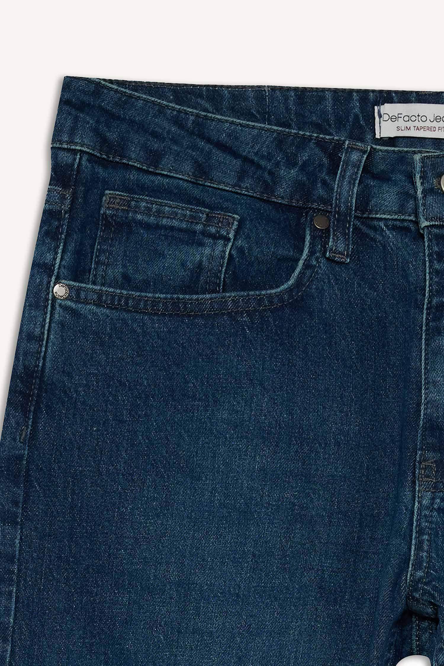 Slim Tapered Fit Skinny Leg Jeans