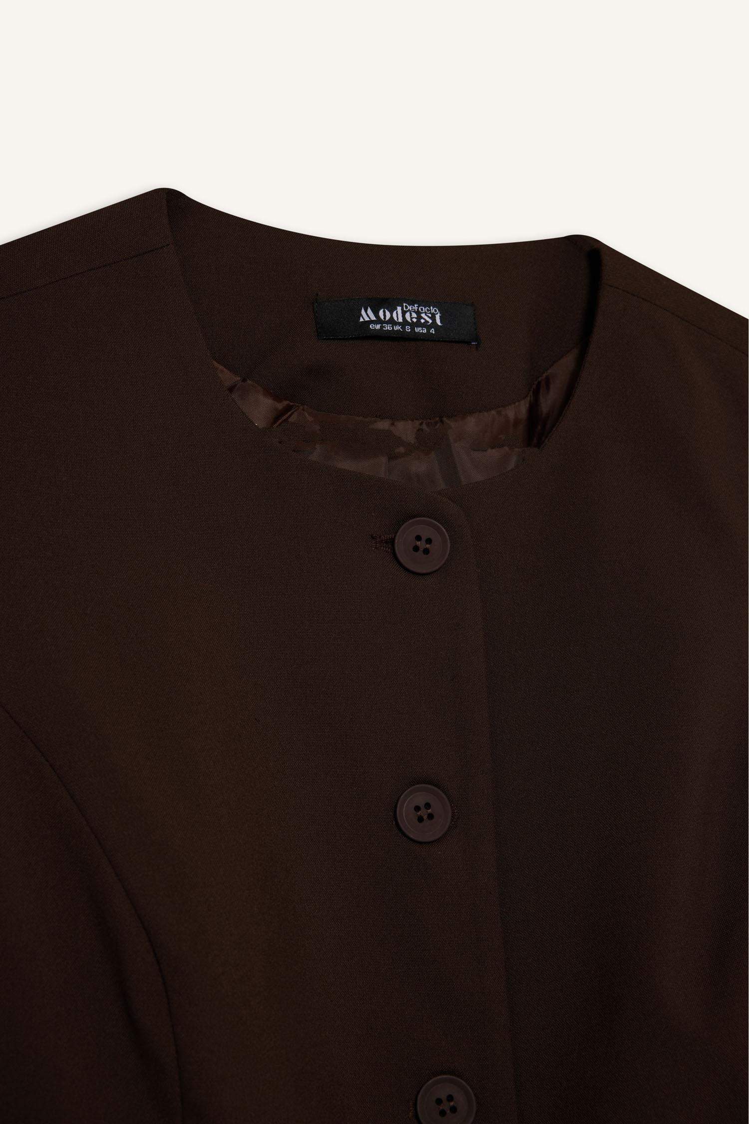 Regular Fit Crew Neck Vest