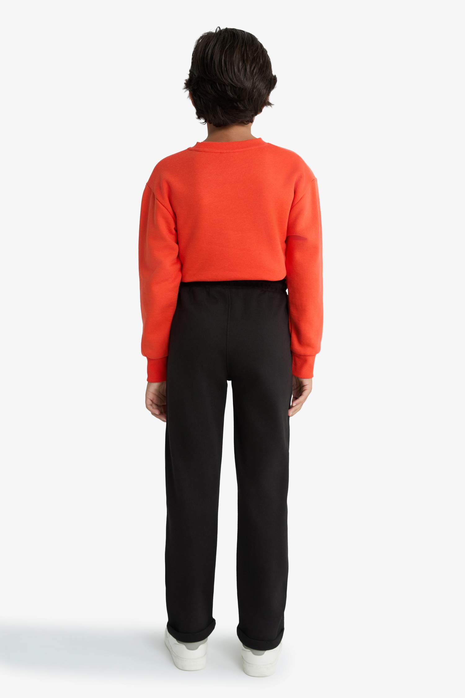 Boy Regular Fit Pique Trousers