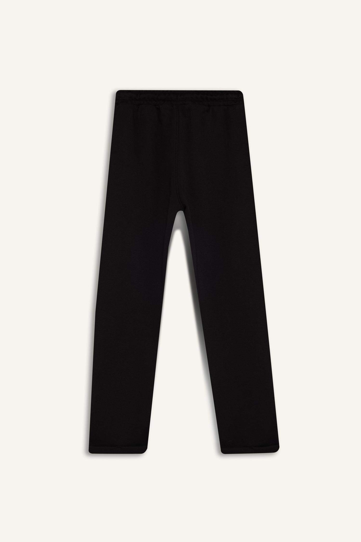 Boy Regular Fit Pique Trousers