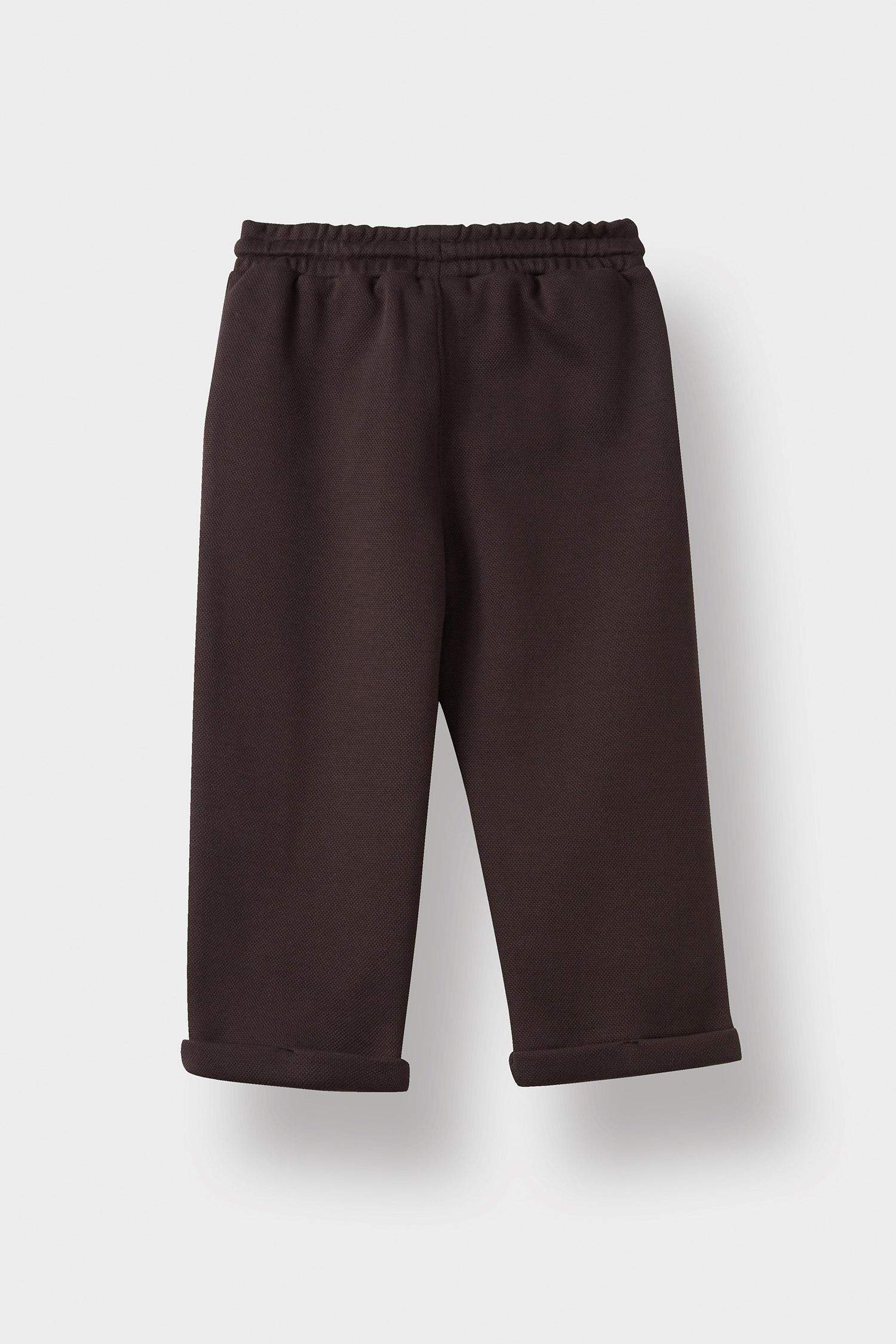 بنطلون بيكيه بيبي ولادي قصة عادية وخصر مطاطي