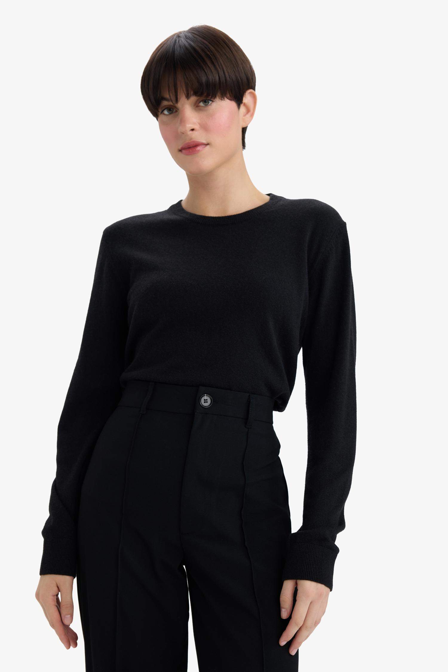 Regular Fit Crew Neck Knitwear Pullover