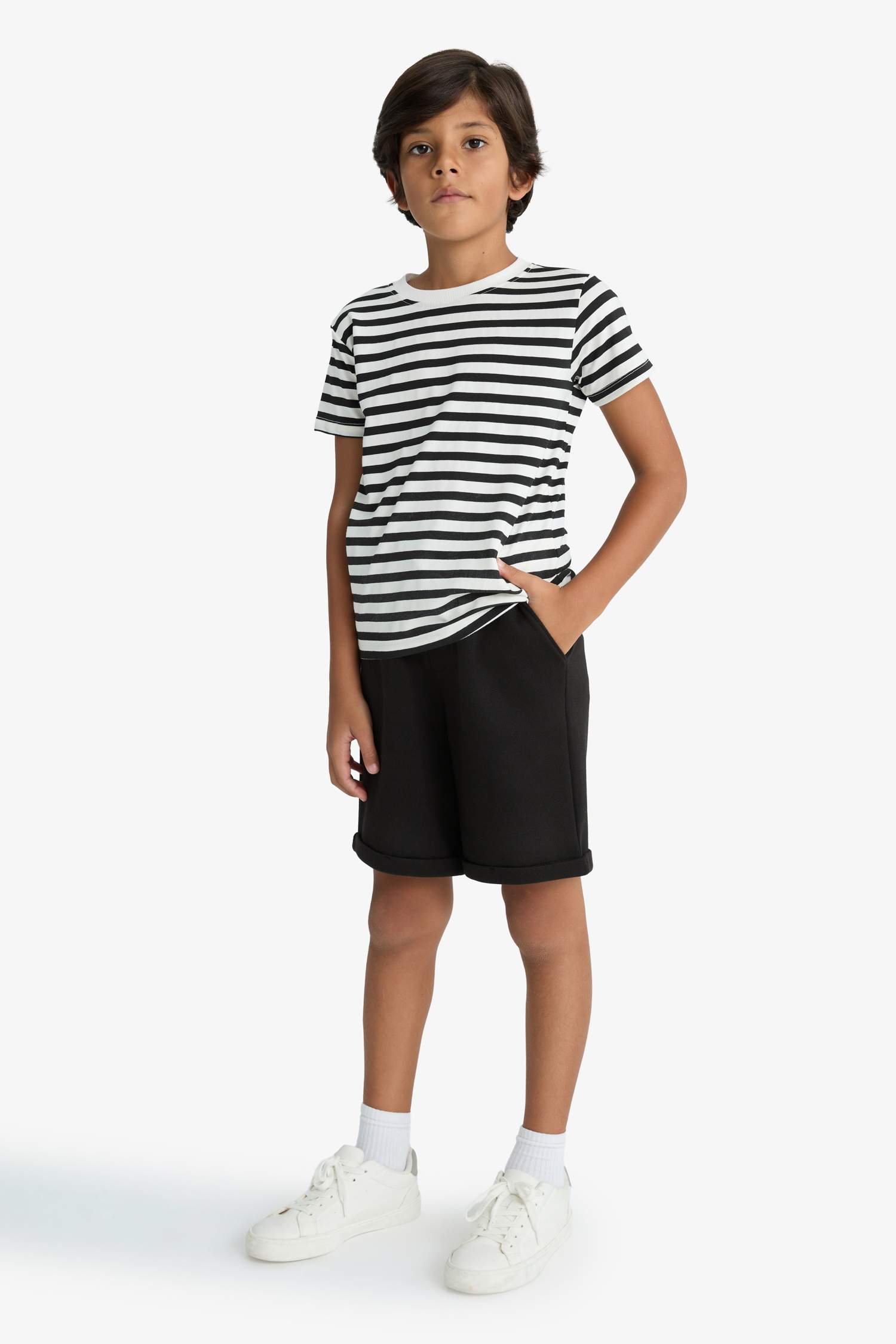 Boy Regular Fit Pique Shorts