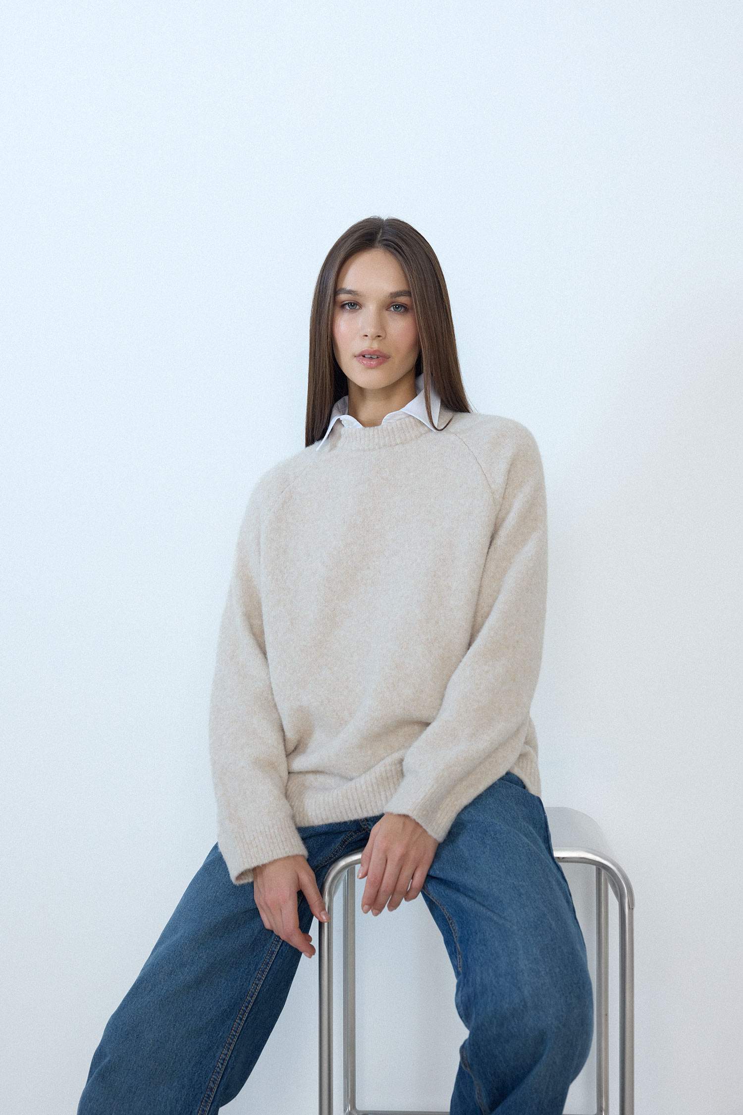 Regular Fit Crew Neck Knitwear Pullover
