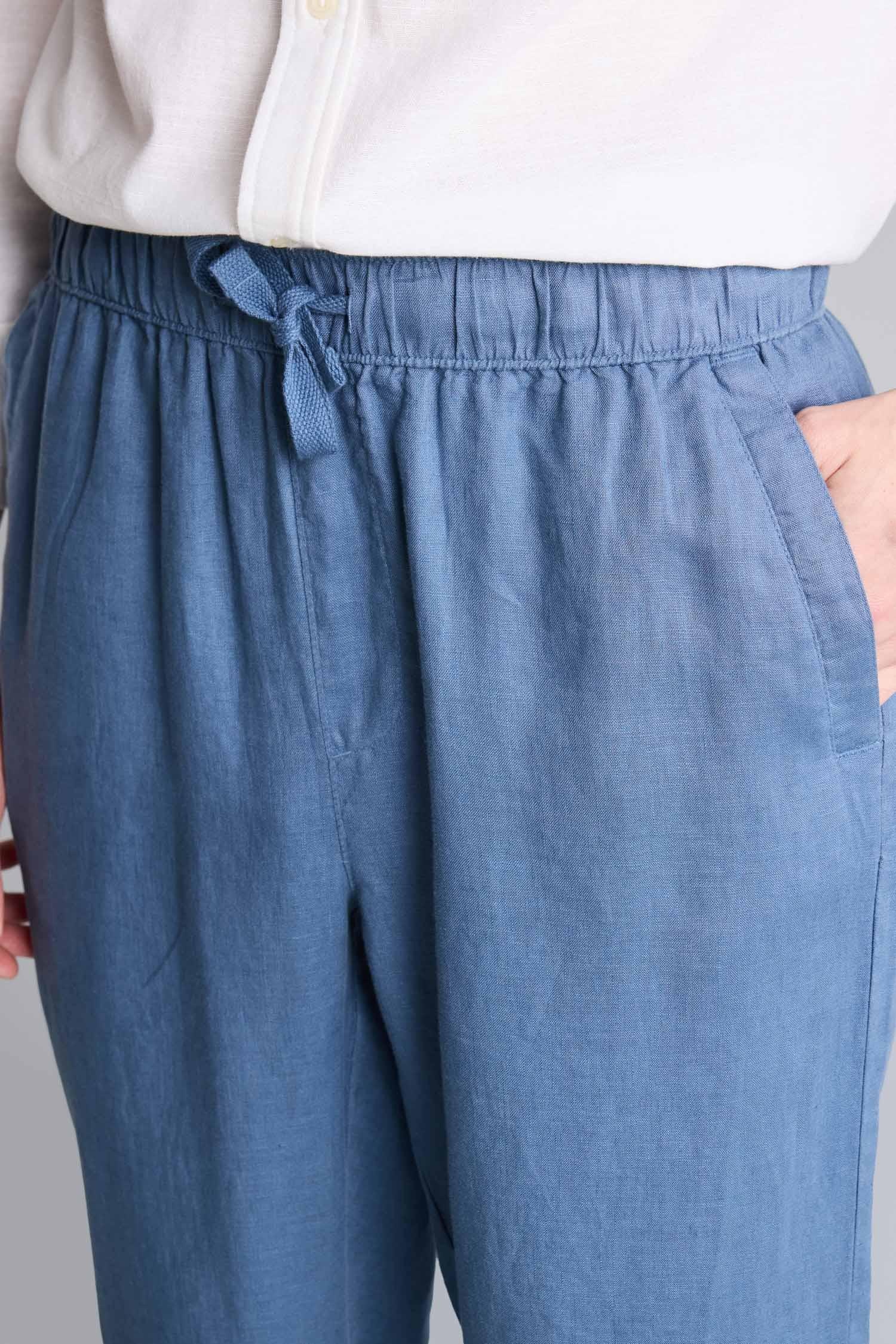 DeFacto %100 Keten Bol Kesim Pantolon görsel 5