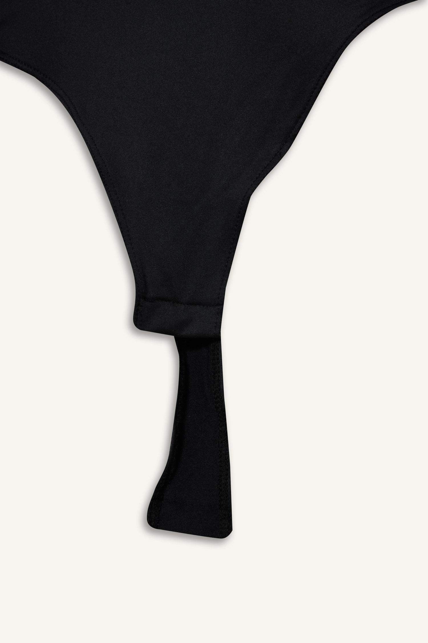 Body à manches longues et col carré