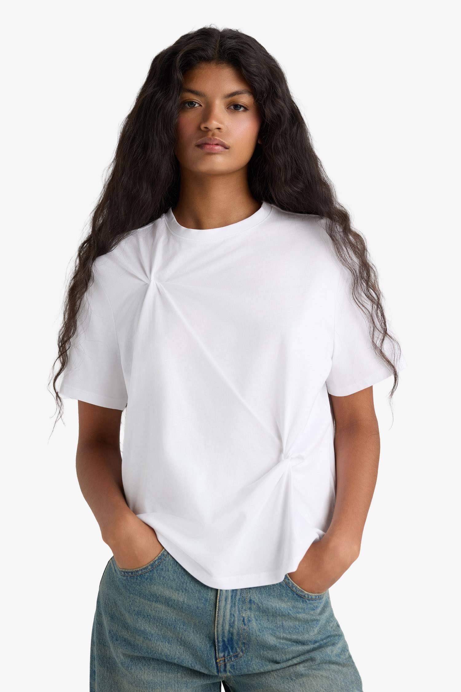 Regular Fit Crew Neck Cotton T-Shirt