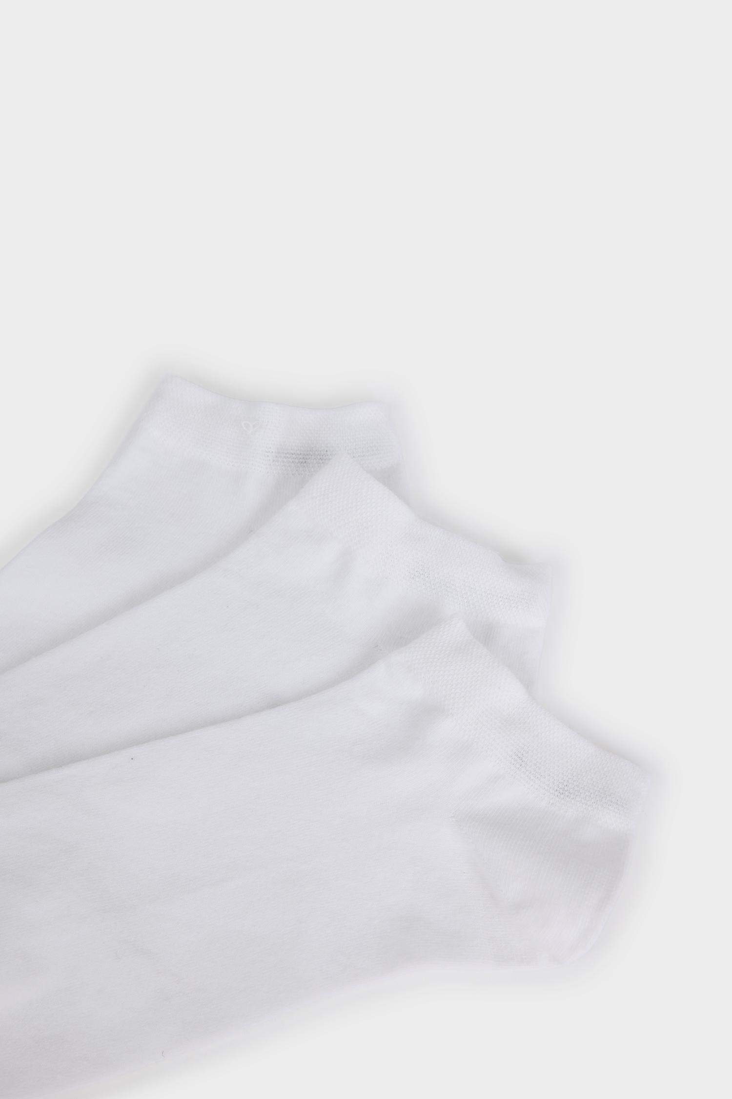 Man 3 Piece Cotton Ankle Socks