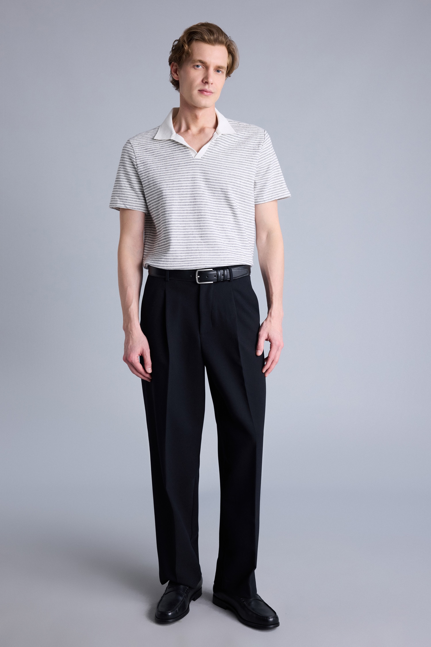 DeFacto %100 Pamuk REGULAR FIT Polo Tişört görsel 2