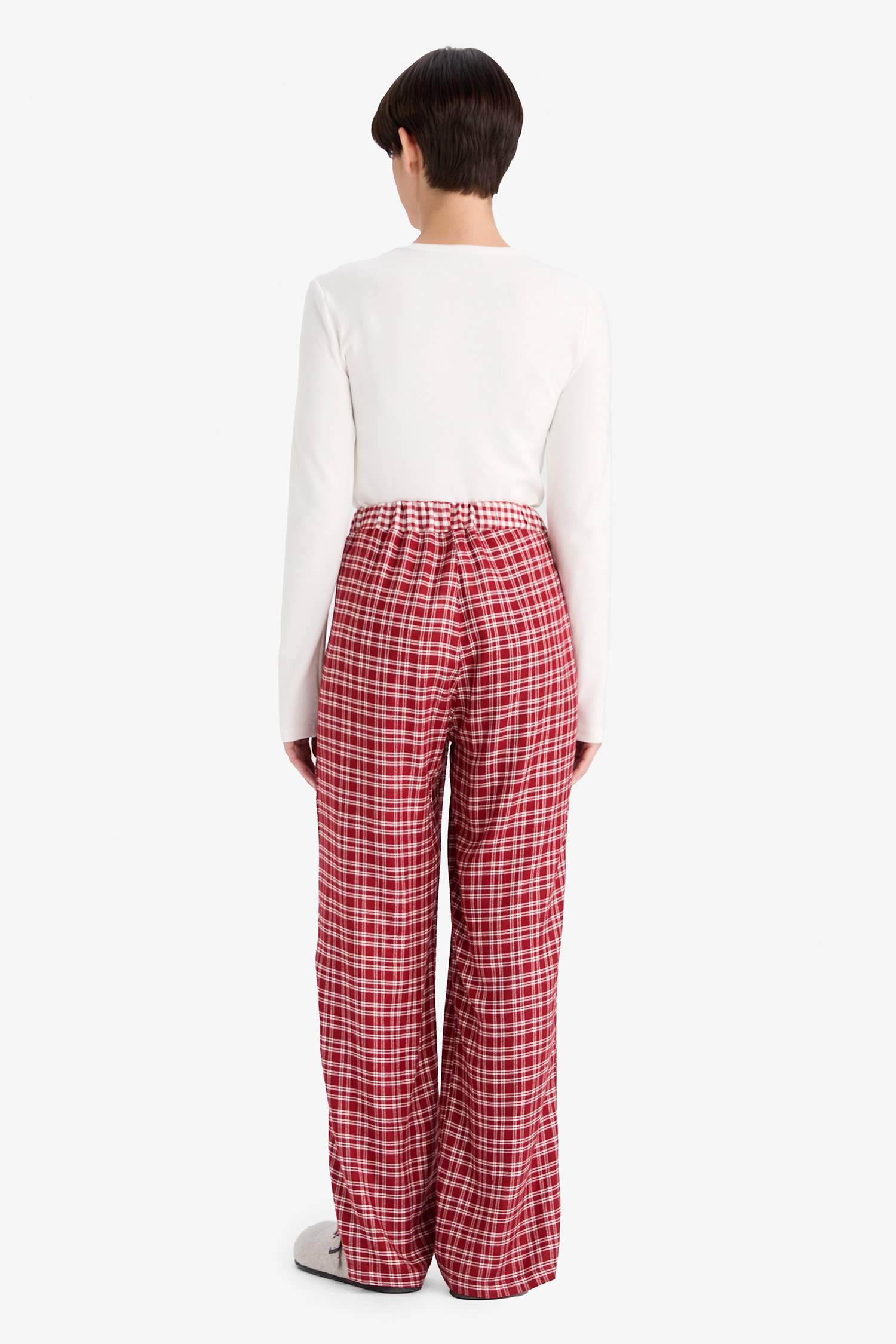 Regular Fit Flanel Bottom