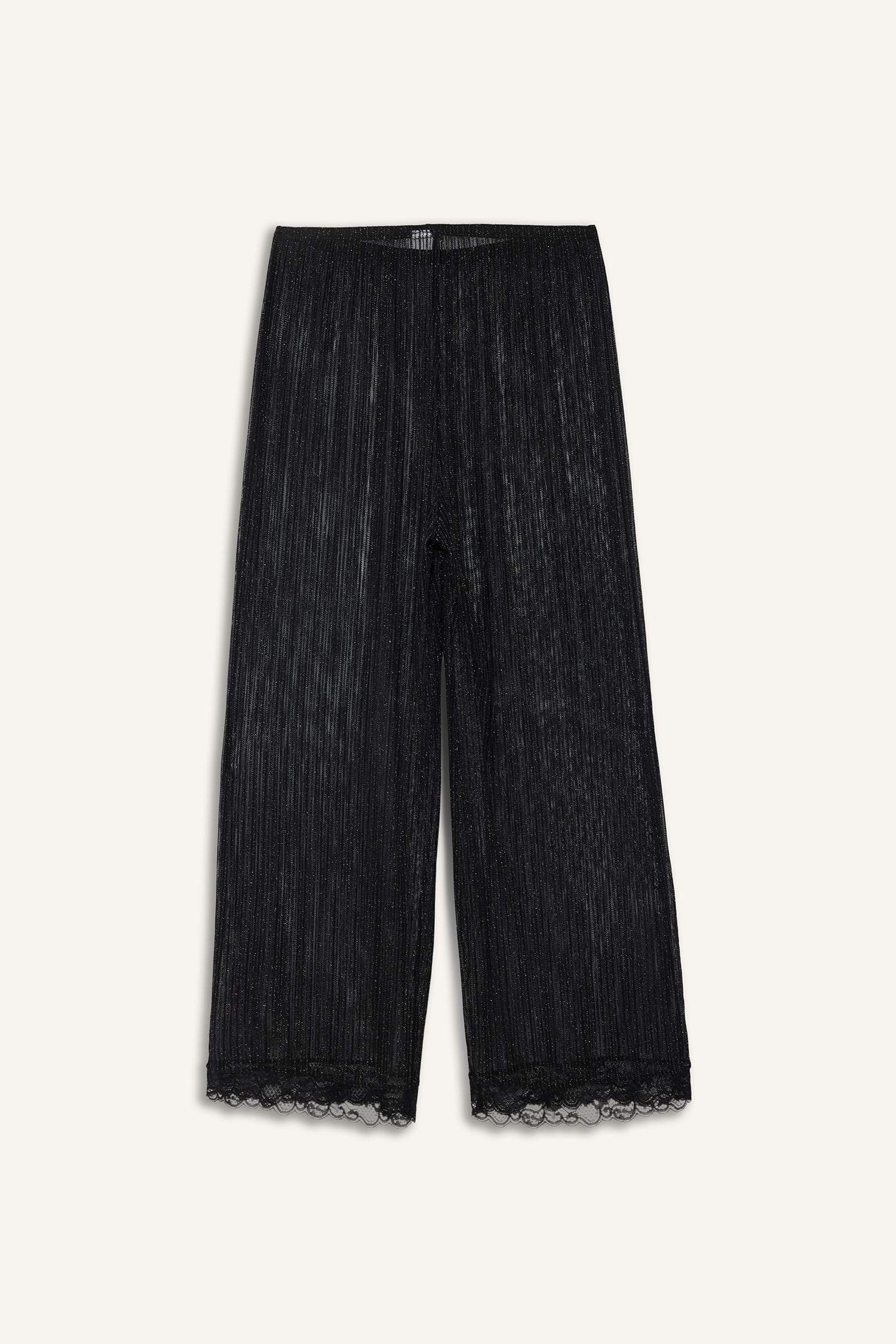 سيت شيفون قصة عادية بحمالات - قطعتين