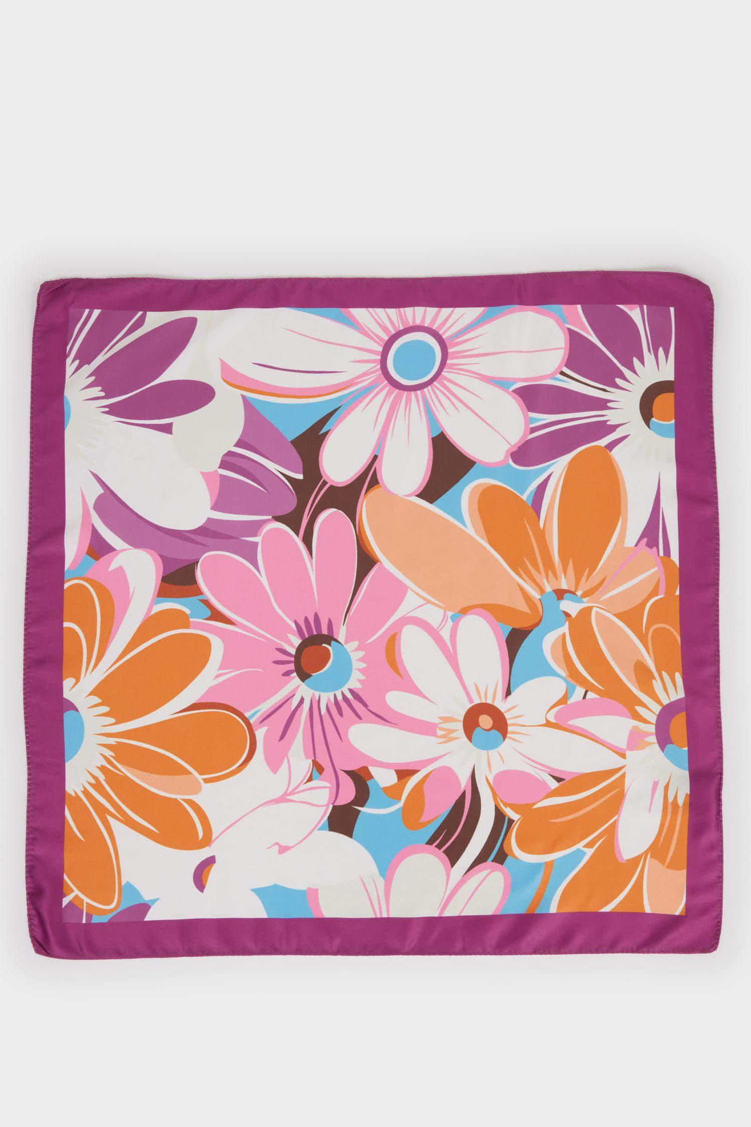 Kadın Desenli Fular