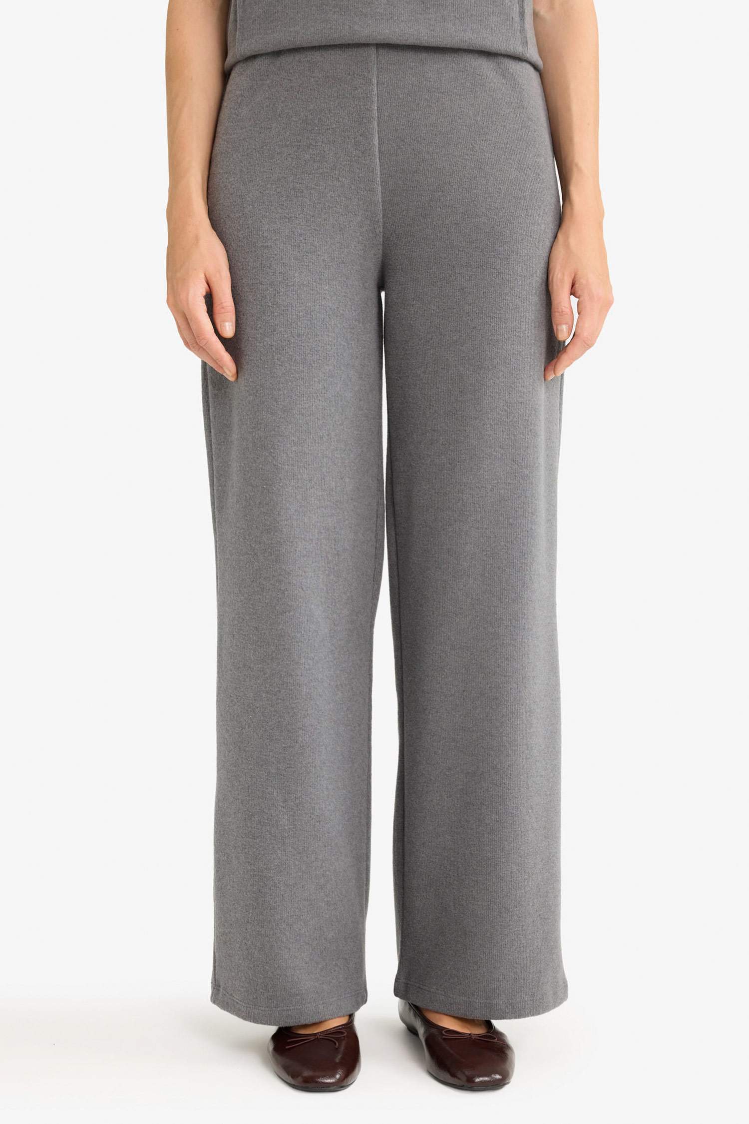 Straight Fit Trousers