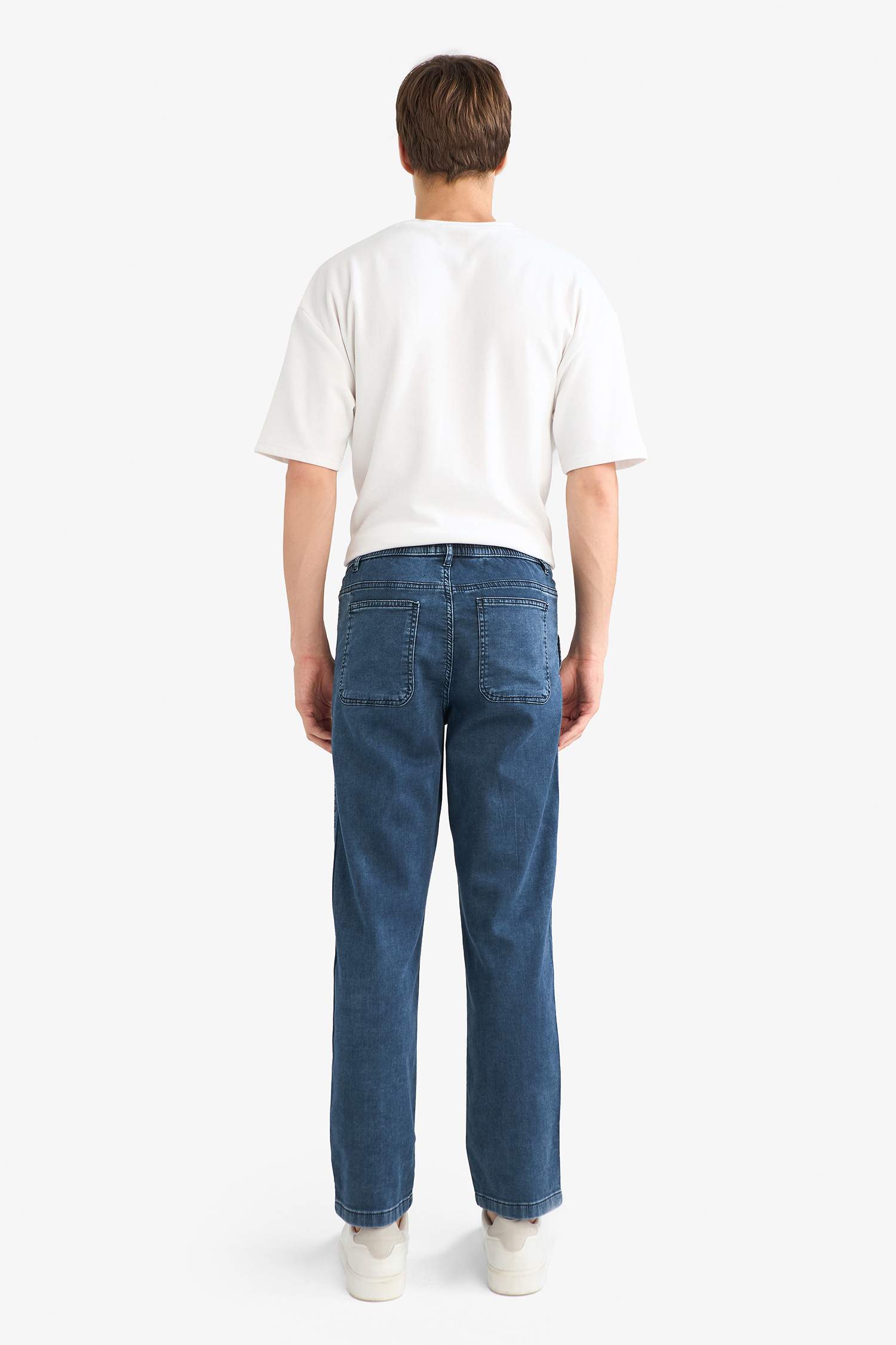 Washed Wide Leg Jeans