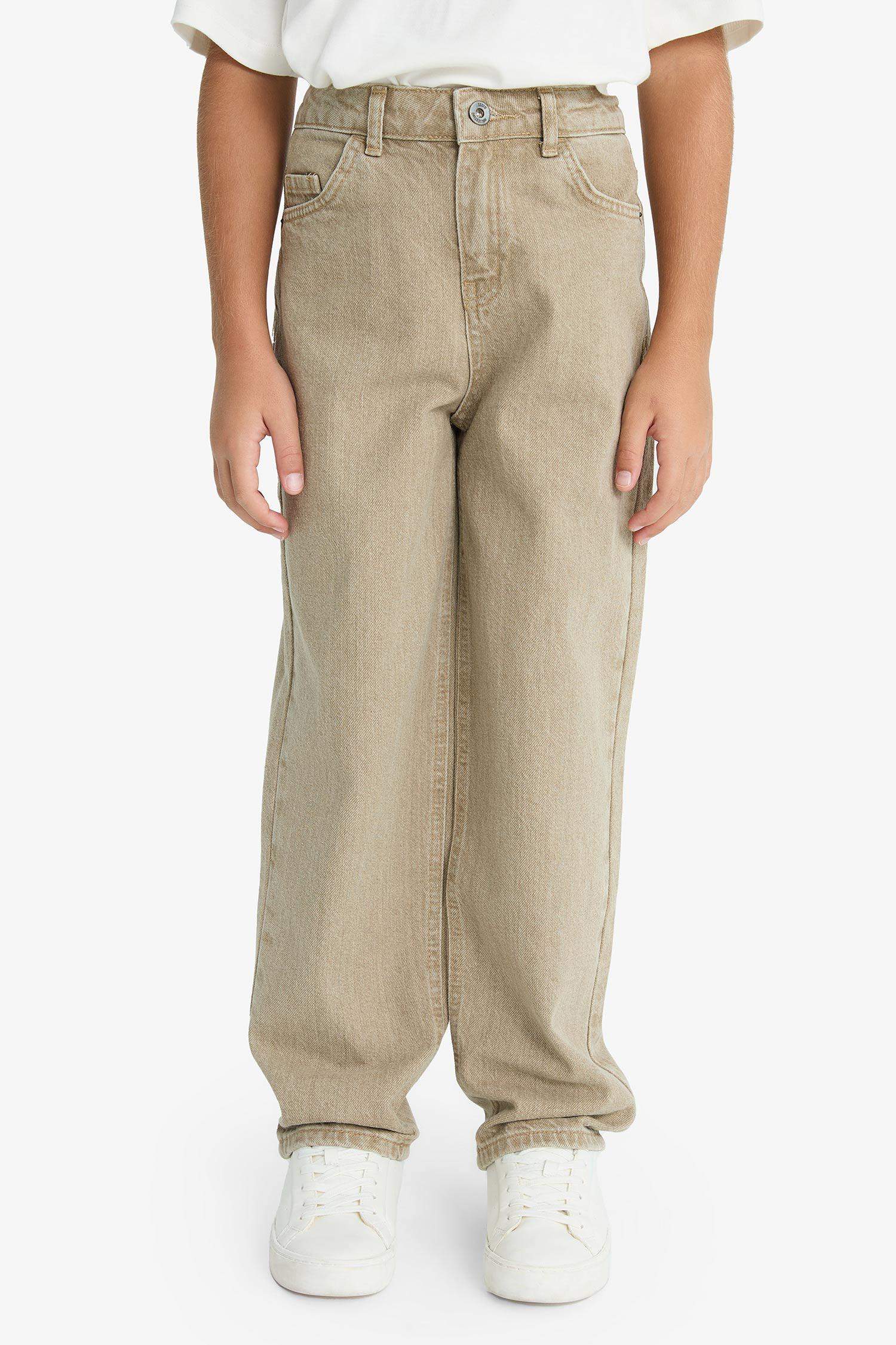 Boy Wide Leg Straight Leg Jeans